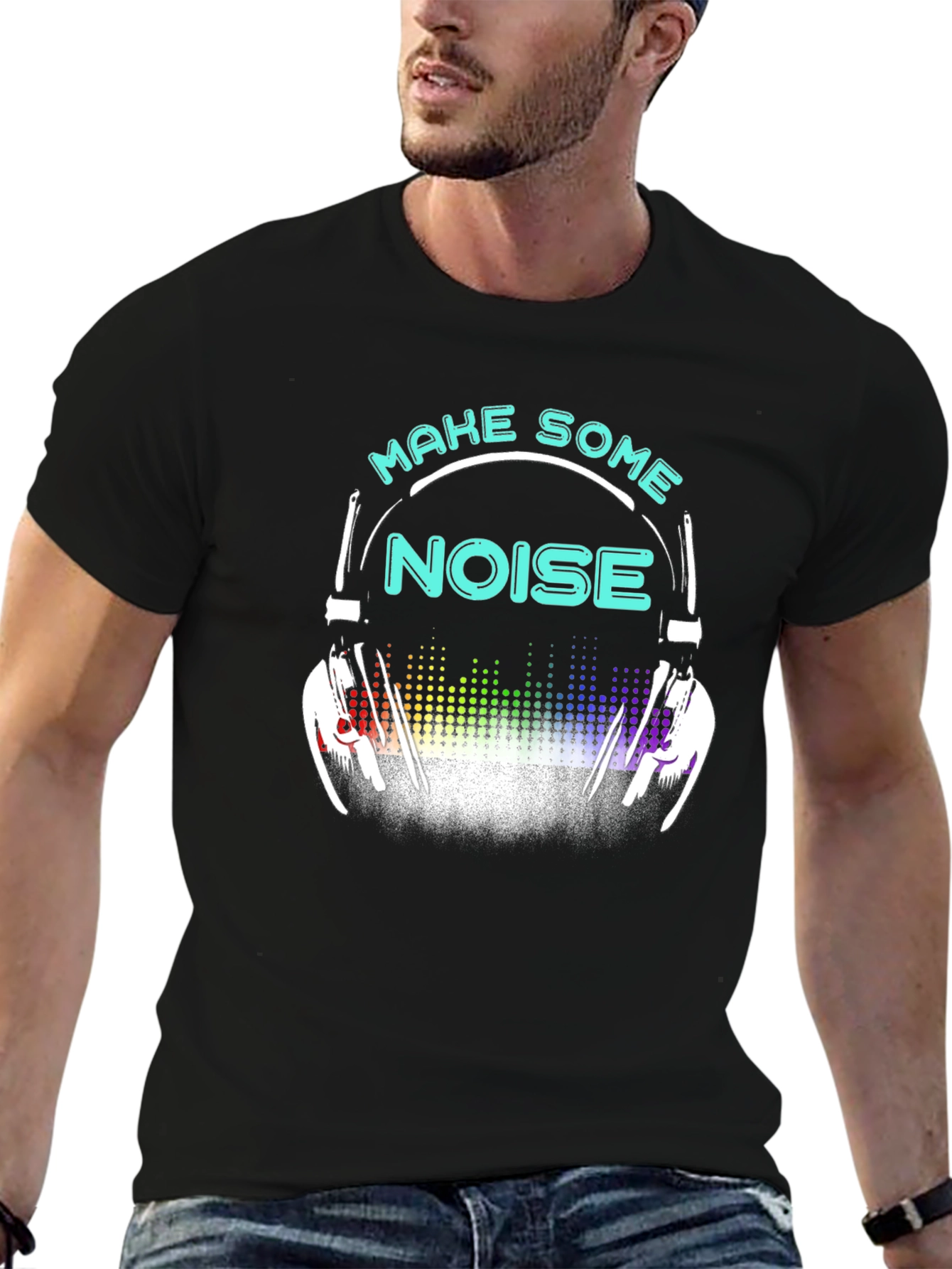 Make Some Noise Graphic T-Shirt