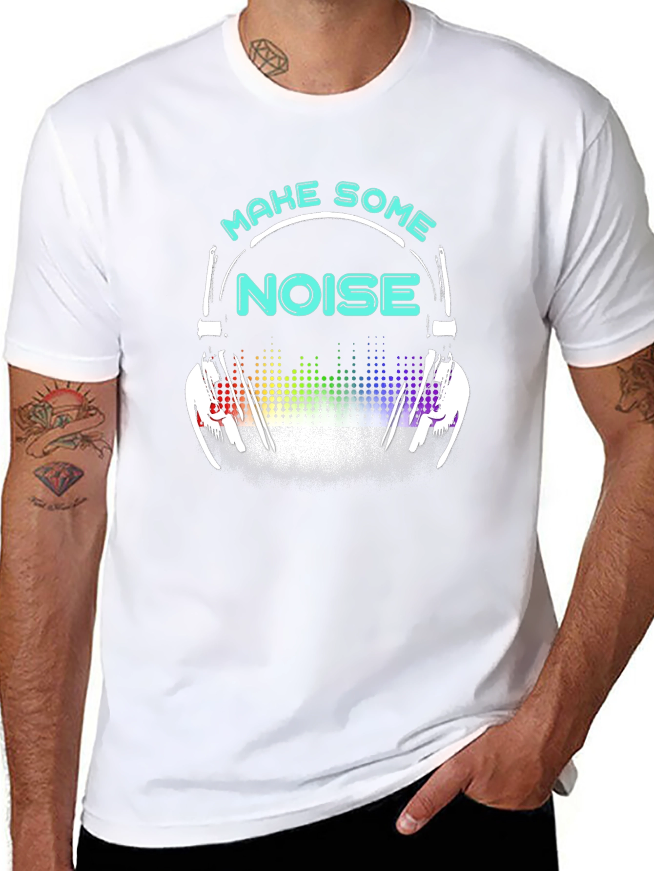 Make Some Noise Graphic T-Shirt