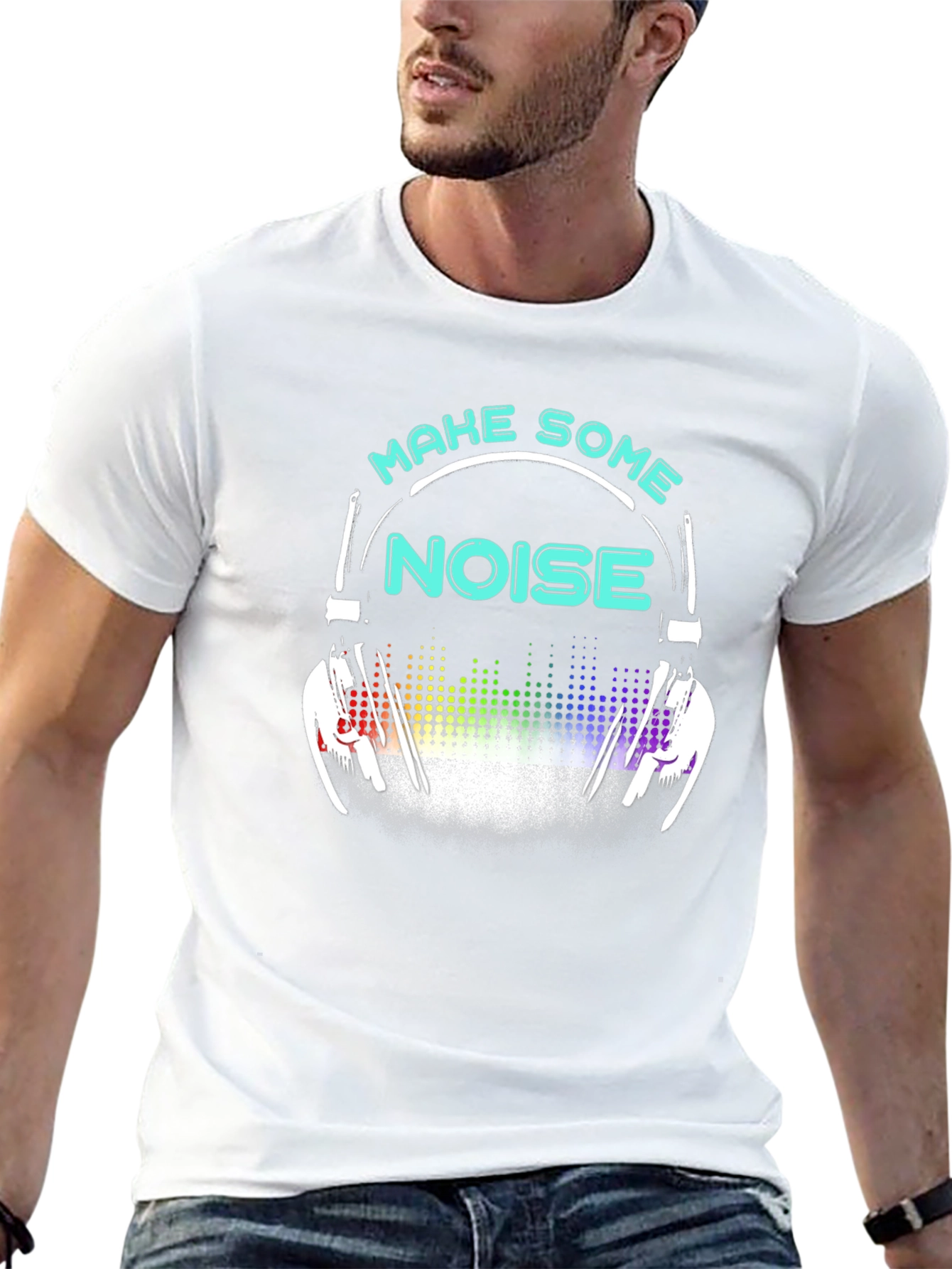 Make Some Noise Graphic T-Shirt