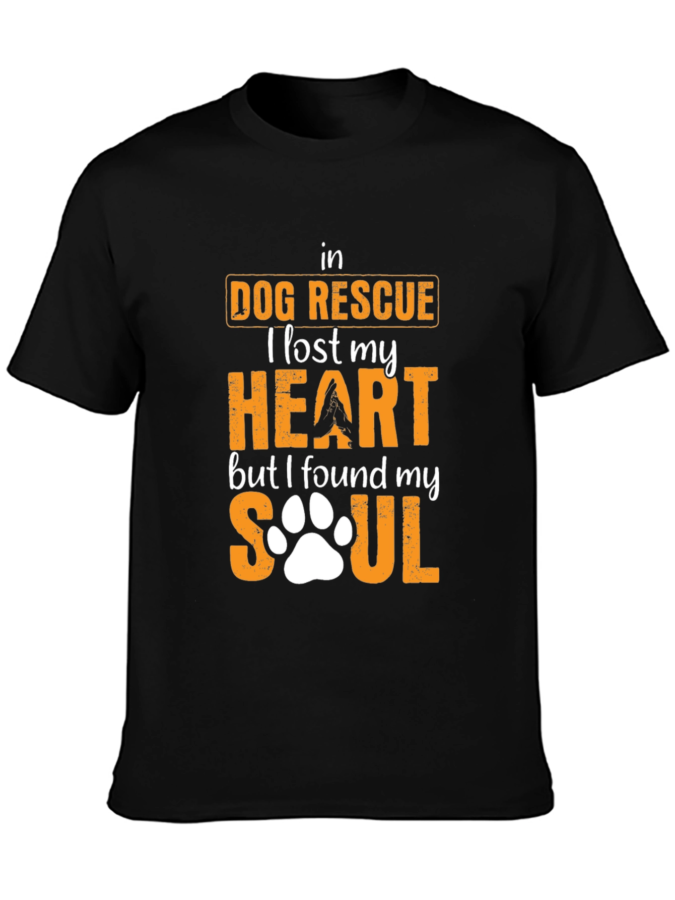 Dog Rescue Heart & Soul Tee