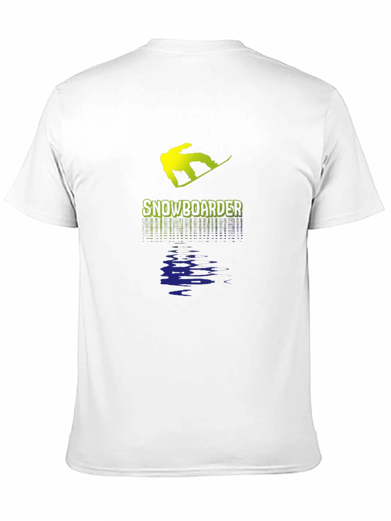 Snowboarder Graphic T-Shirt - Black Cotton Tee
