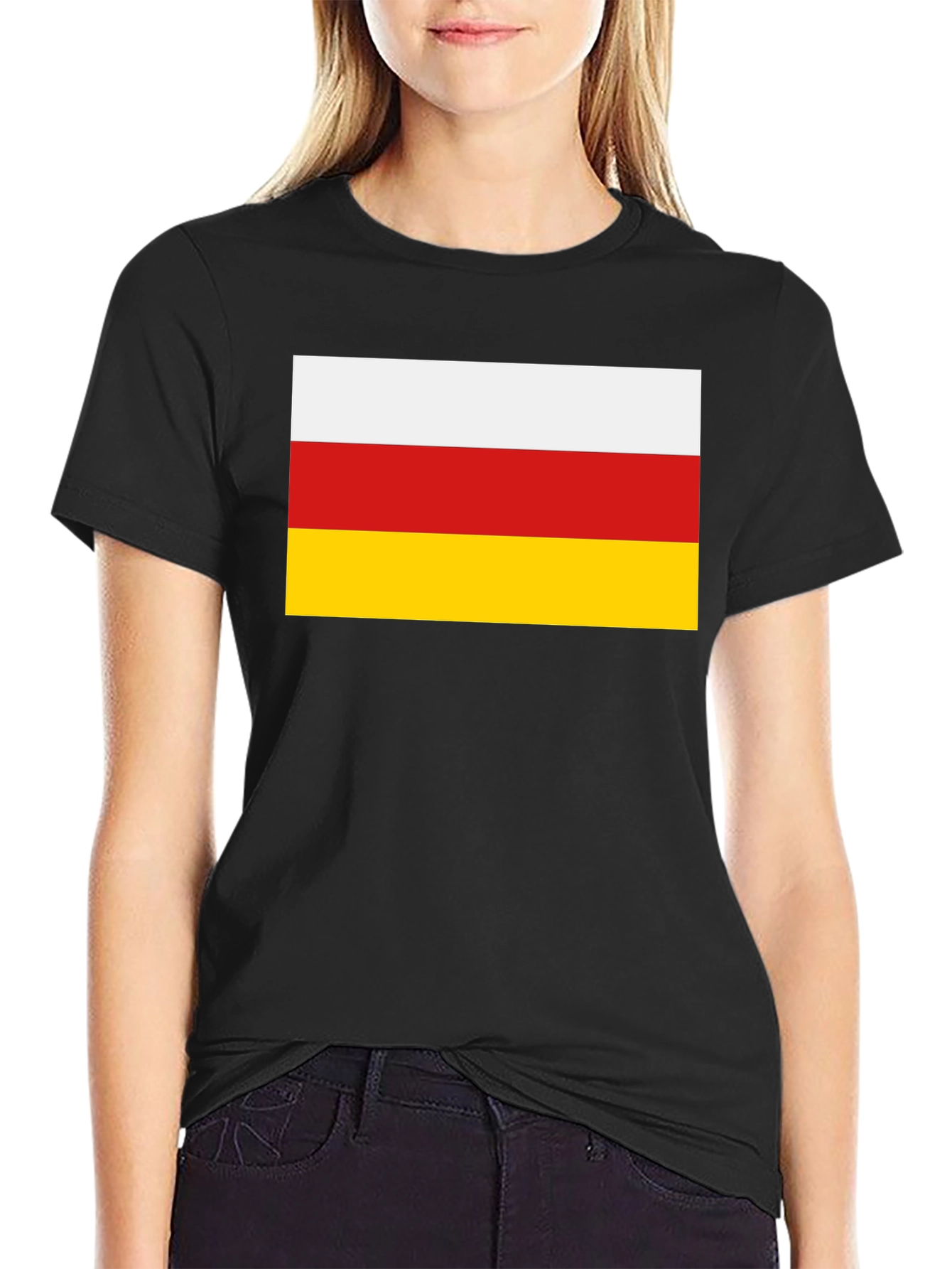 South Ossetia Flag Graphic T-Shirt
