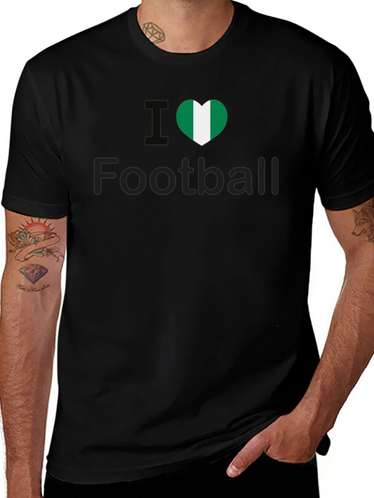 I Love Nigerian Football Tee