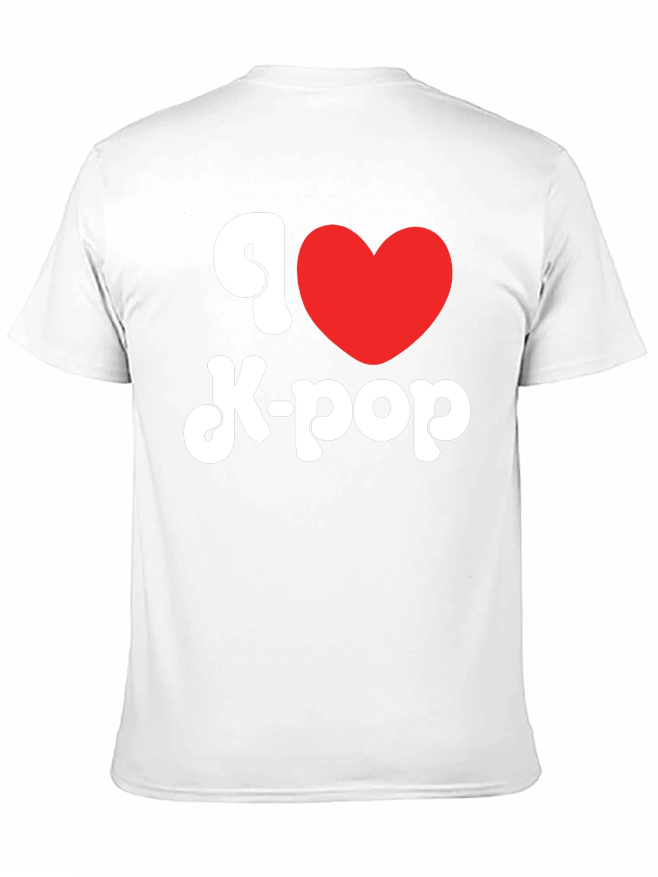 I Heart K-Pop Graphic Tee - Black