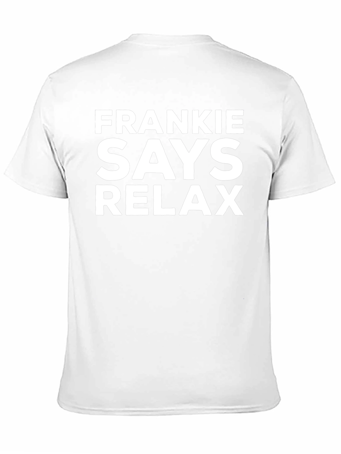 Frankie Says Relax Graphic Tee - Classic Black T-Shirt