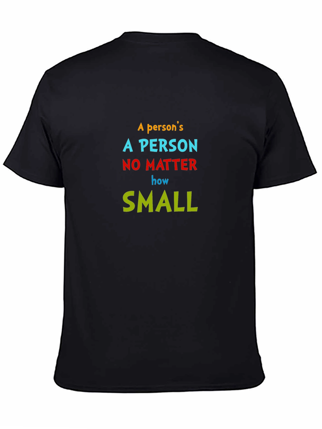 Inspirational Quote T-Shirt - A Persons a Person