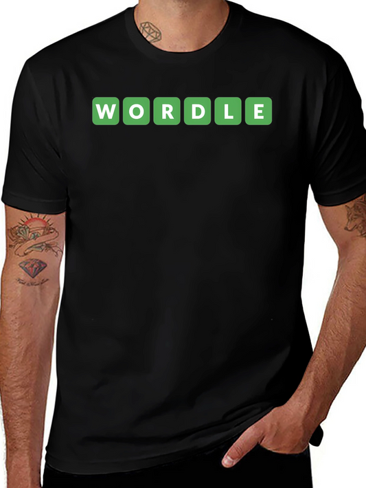 Wordle T-Shirt - Black