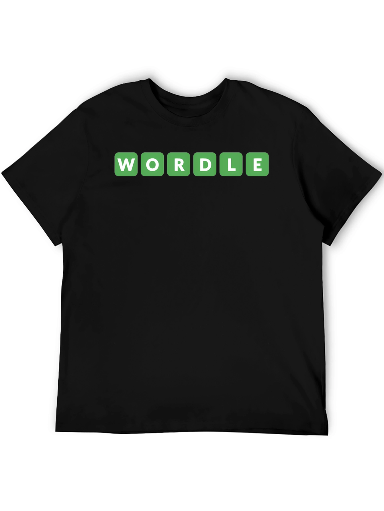 Wordle T-Shirt - Black