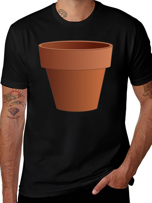 Novelty Flower Pot Graphic Tee - Unisex
