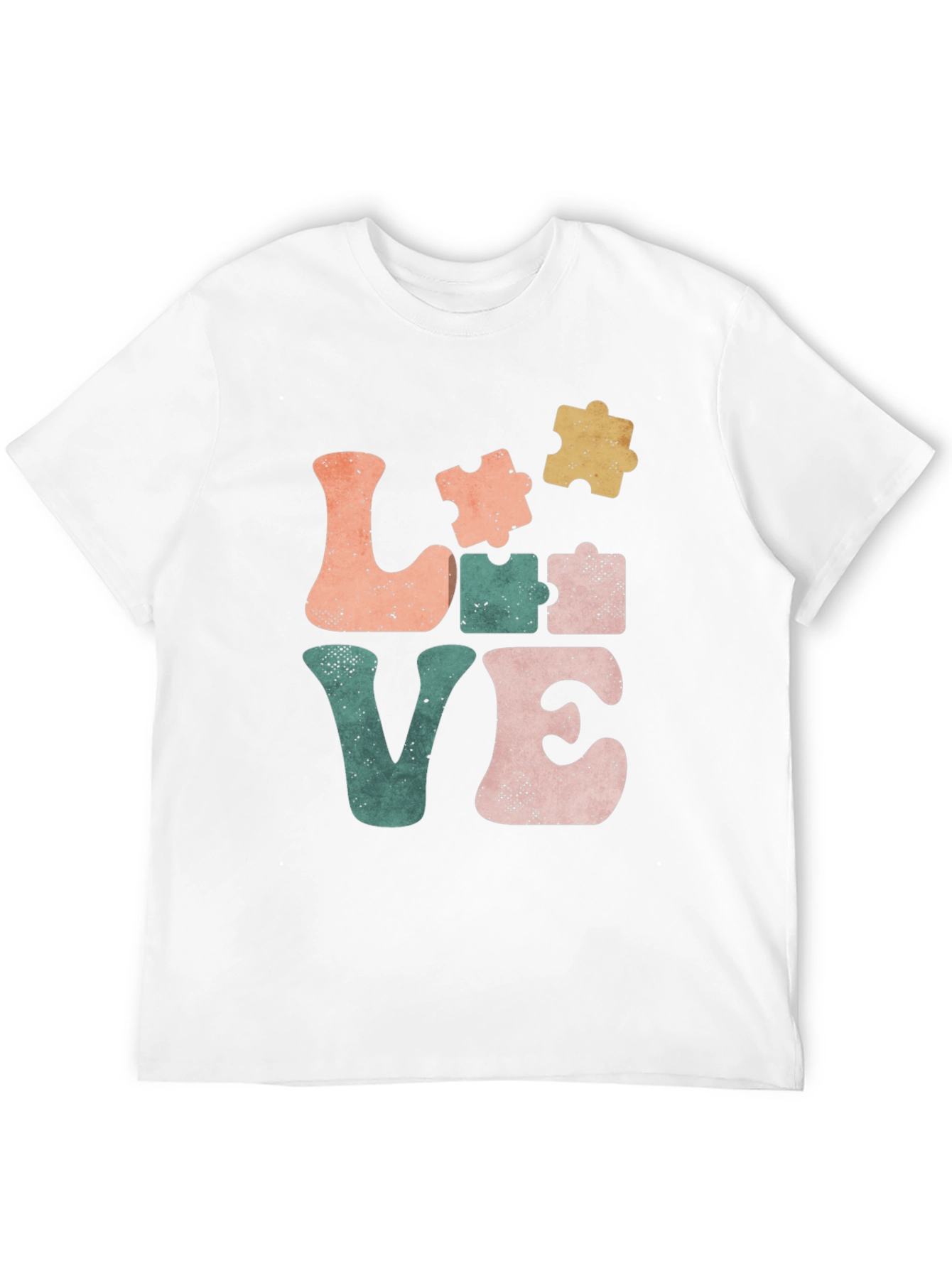 Autism Awareness Love Puzzle Piece T-Shirt