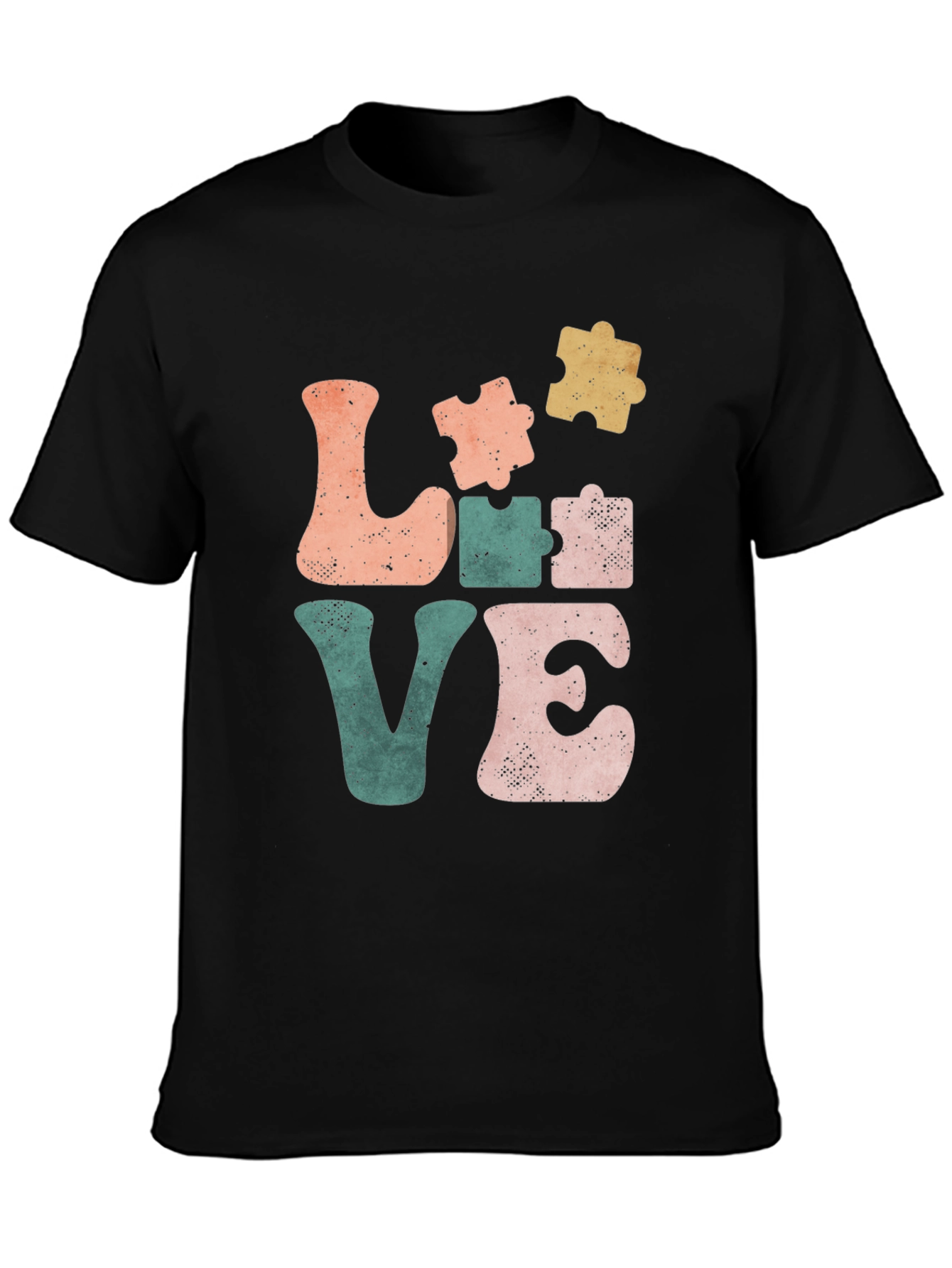 Autism Awareness Love Puzzle Piece T-Shirt