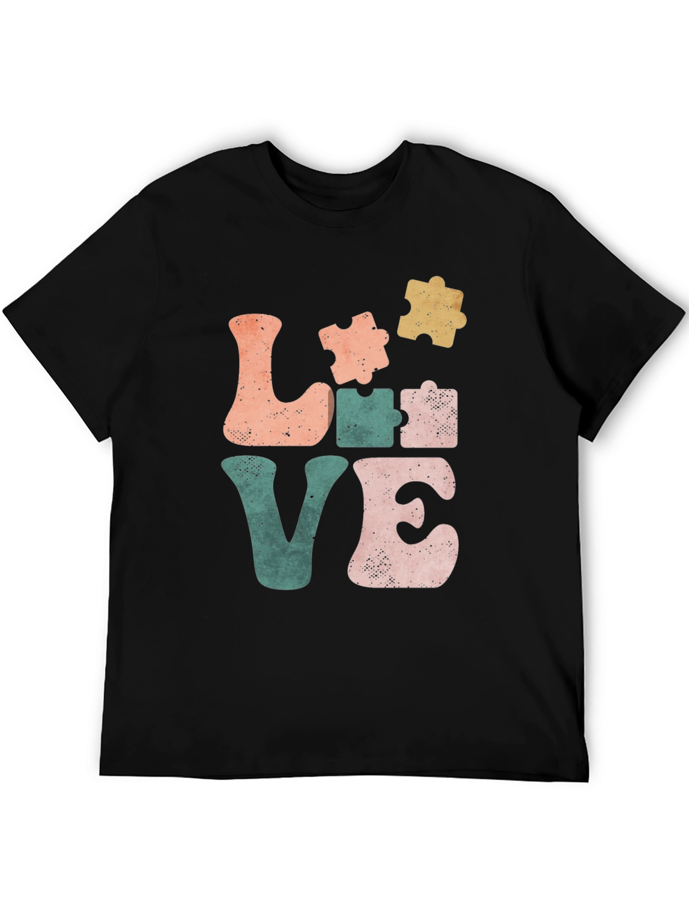 Autism Awareness Love Puzzle Piece T-Shirt