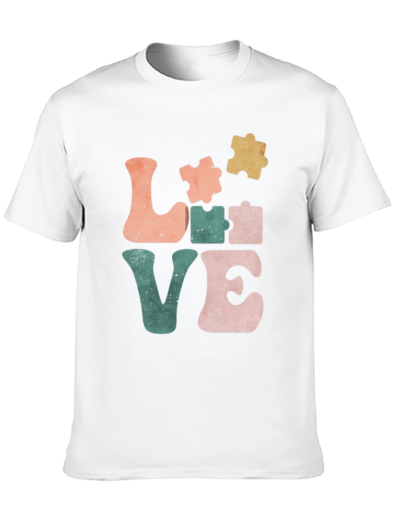Autism Awareness Love Puzzle Piece T-Shirt
