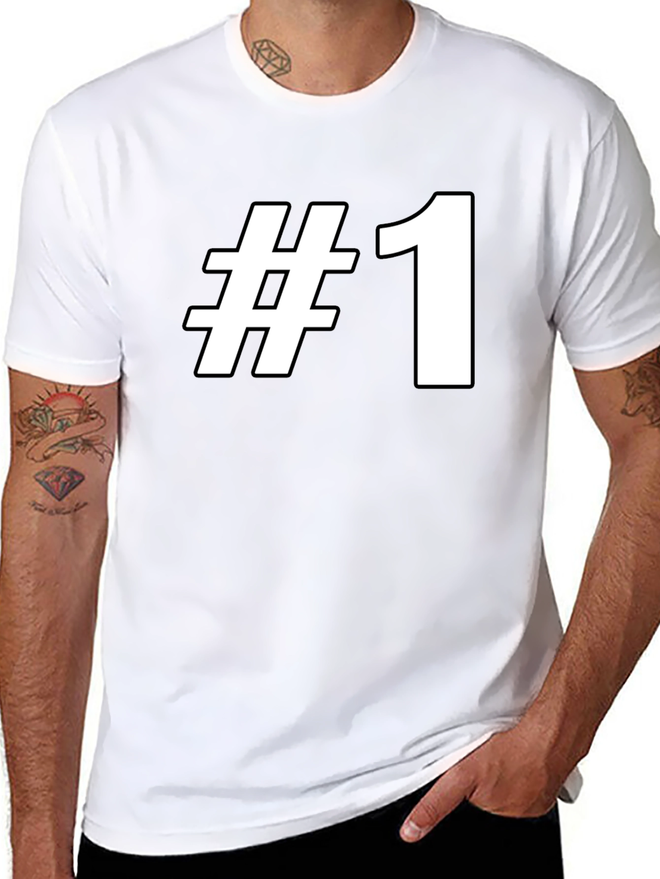 #1 T-Shirt - Champion Tee