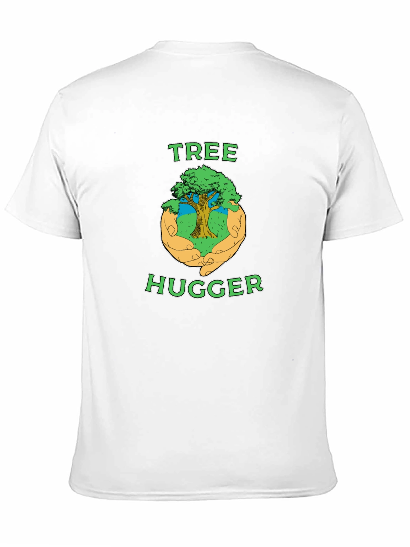 Tree Hugger Graphic T-Shirt - Eco-Friendly Tee