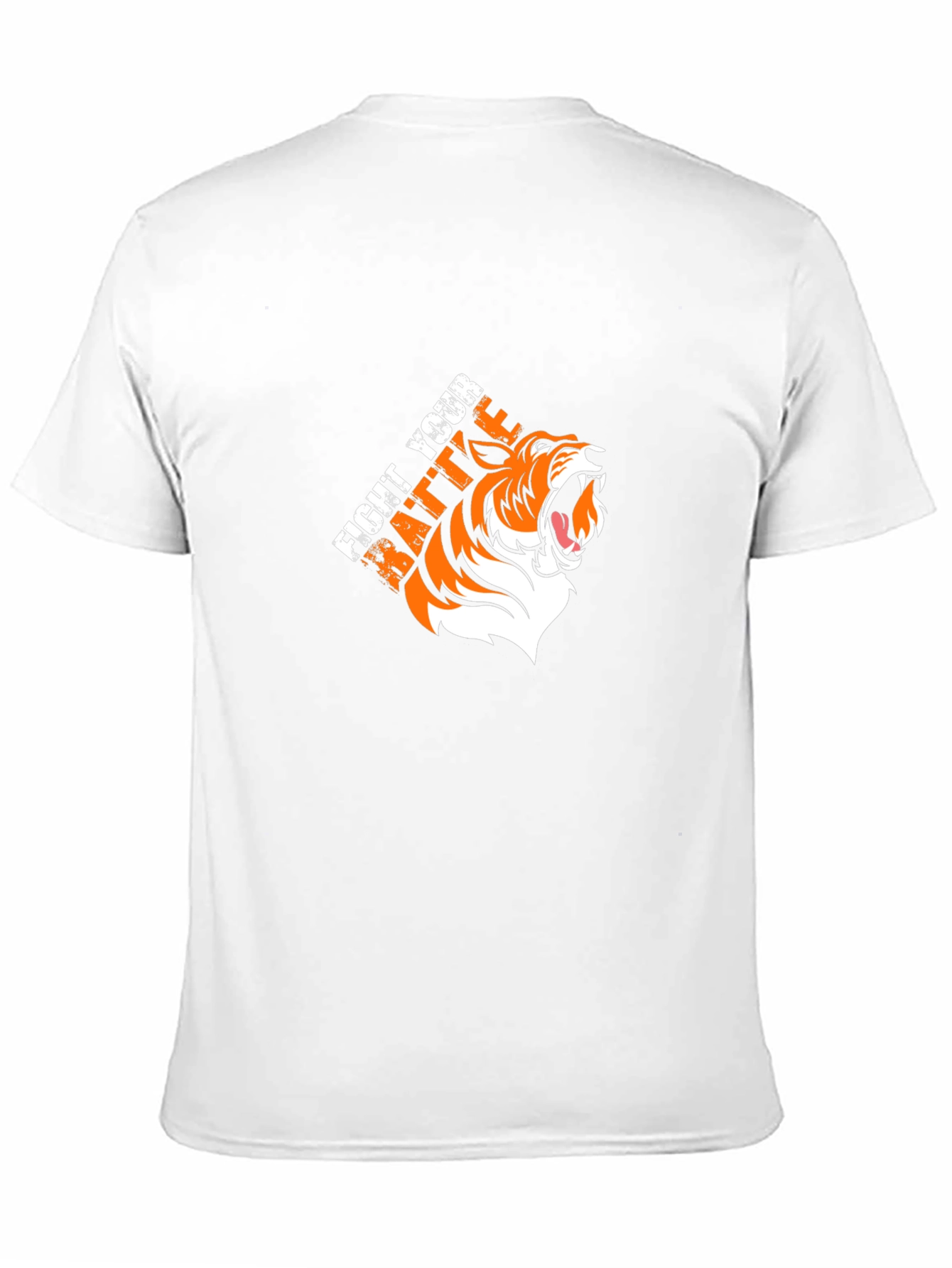 Fight Your Battle Tiger Graphic T-Shirt
