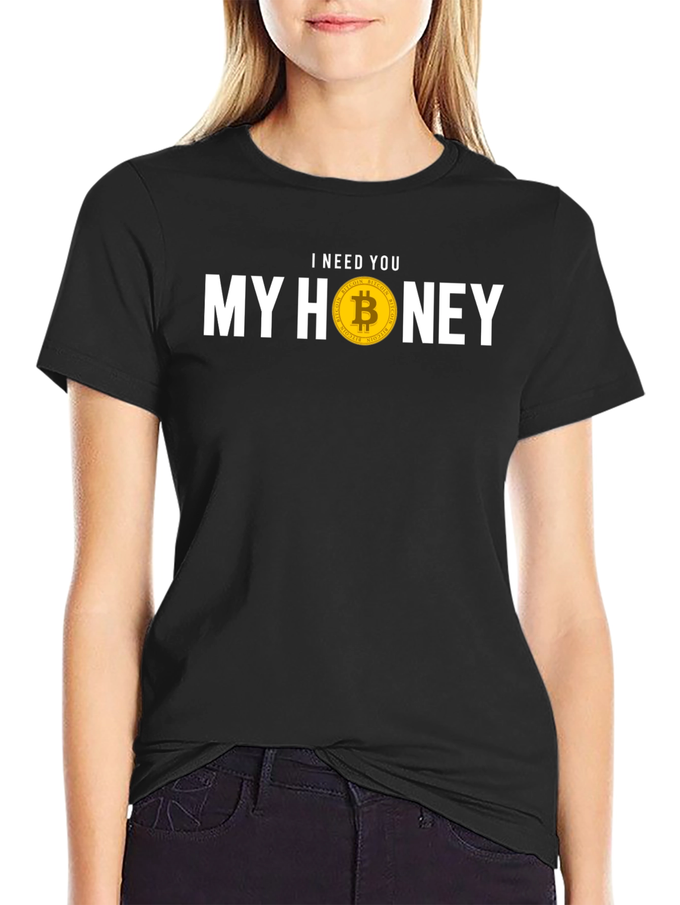 Bitcoin Honey Tee - Crypto Lovers T-Shirt