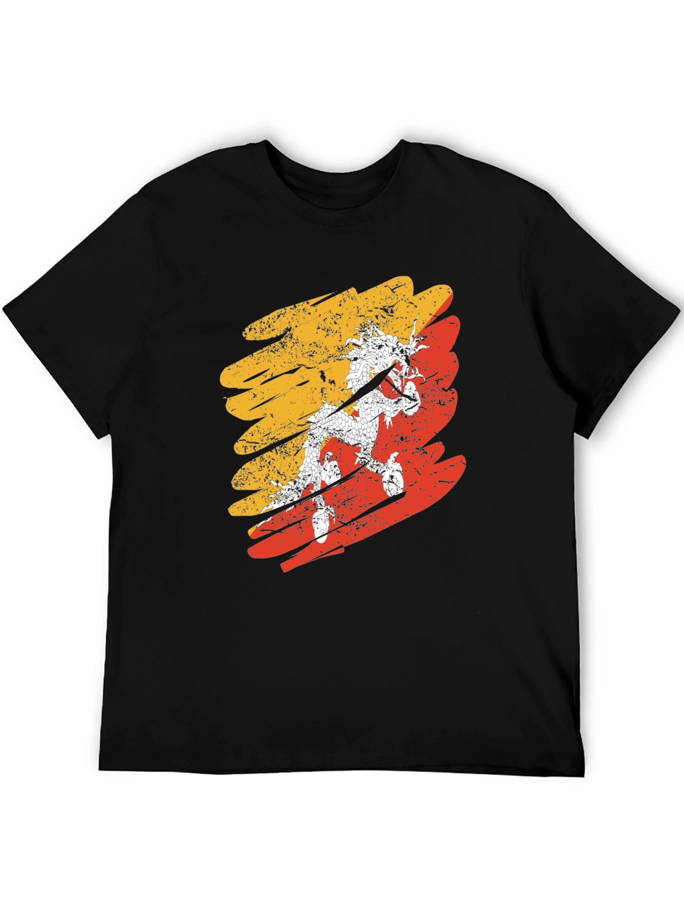 Bhutan Flag Dragon Graphic Tee