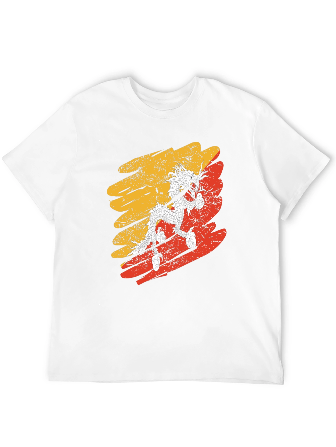Bhutan Flag Dragon Graphic Tee