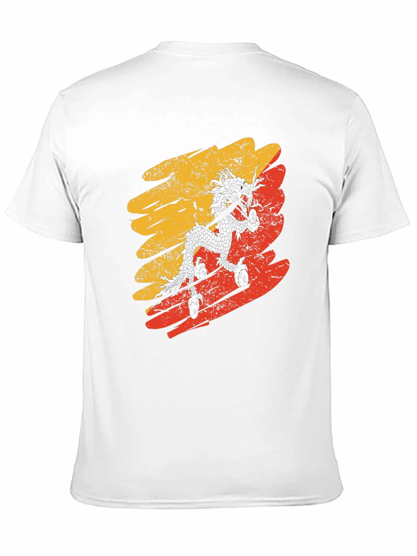 Bhutan Flag Dragon Graphic Tee