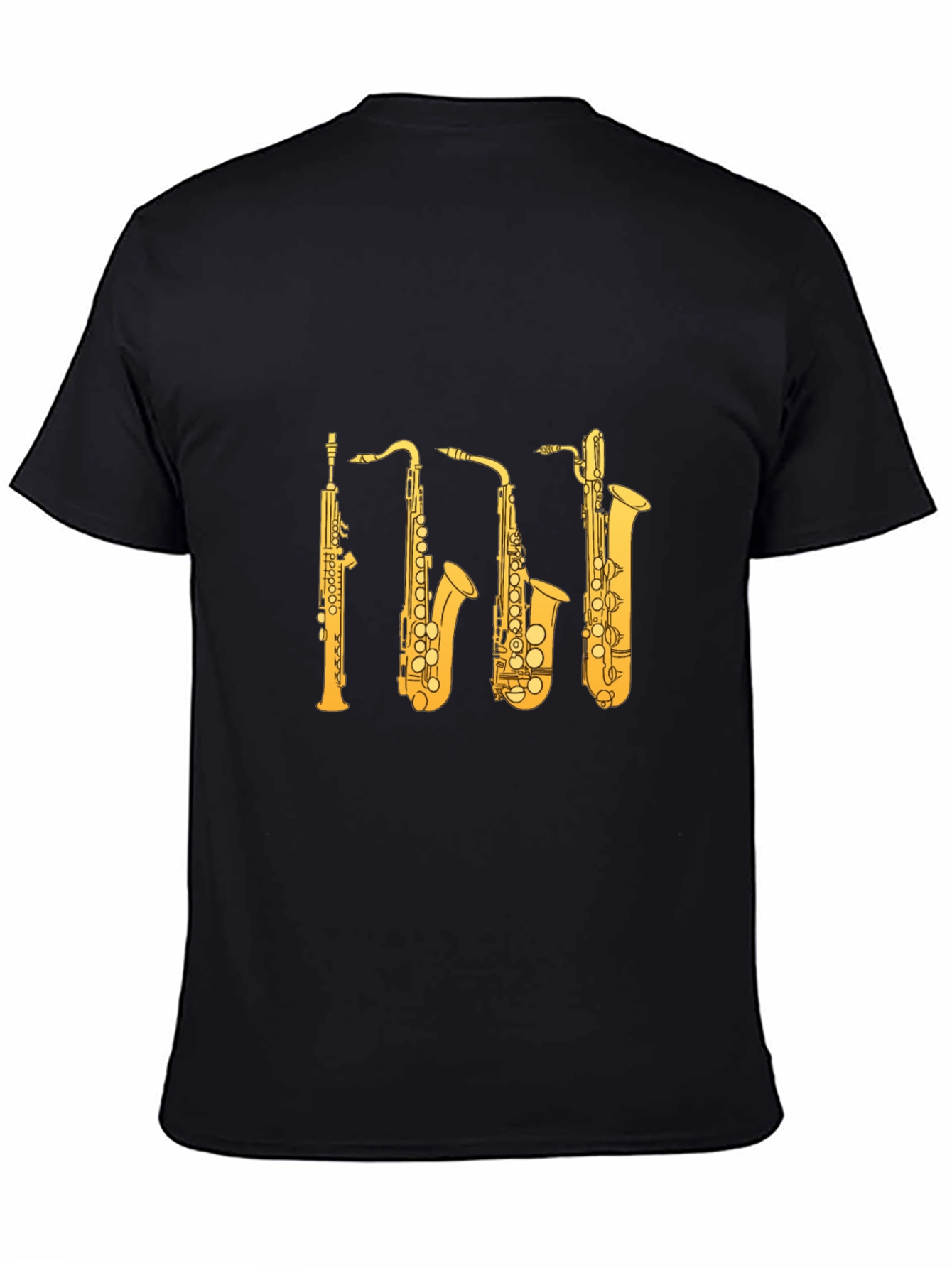 Saxophone Instrument Graphic T-Shirt