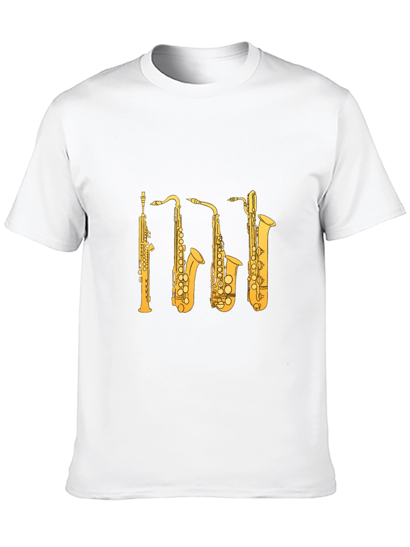 Saxophone Instrument Graphic T-Shirt