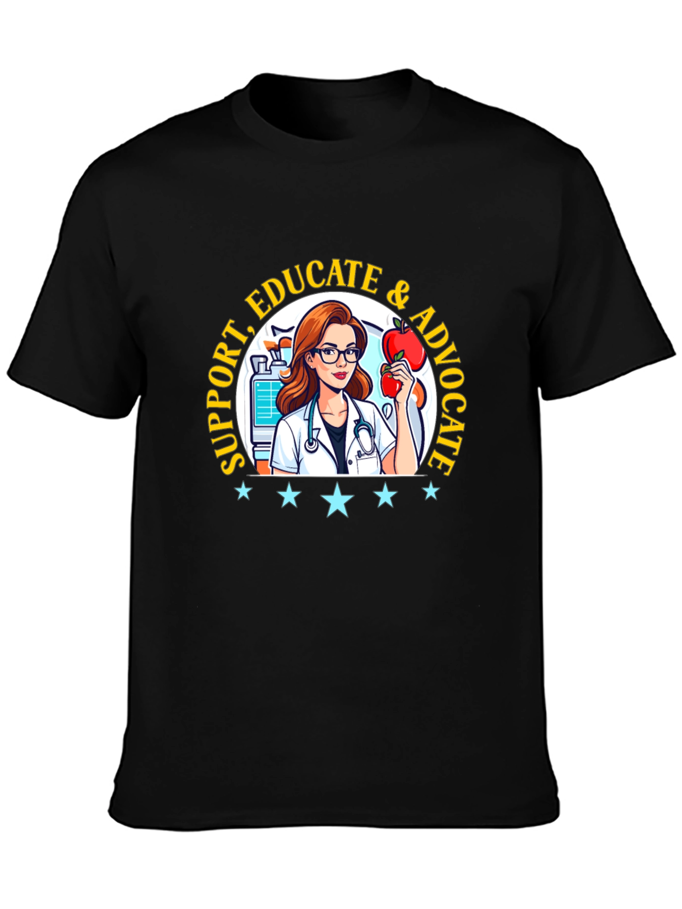 Support Educate Advocate Graphic Tee