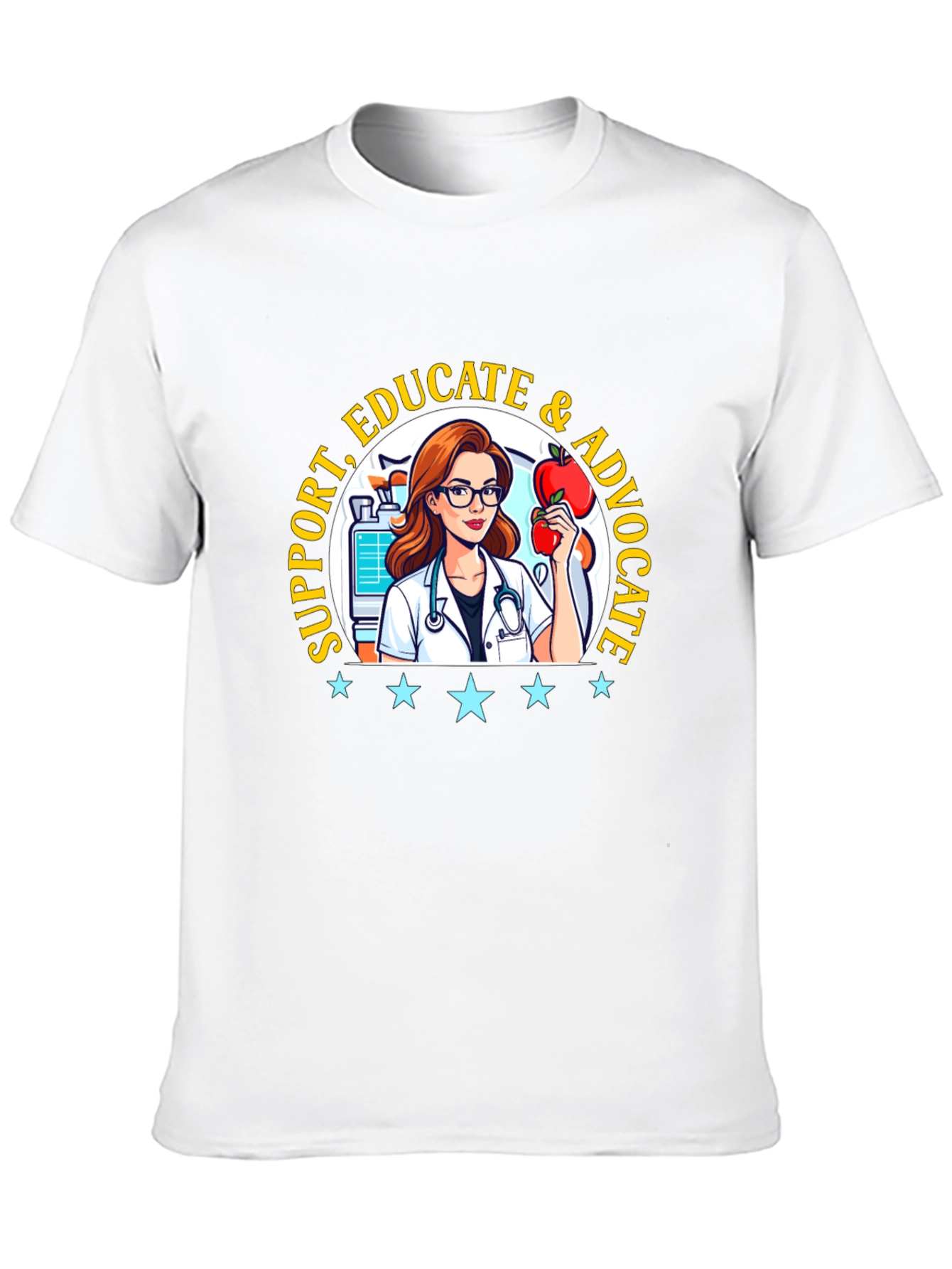 Support Educate Advocate Graphic Tee