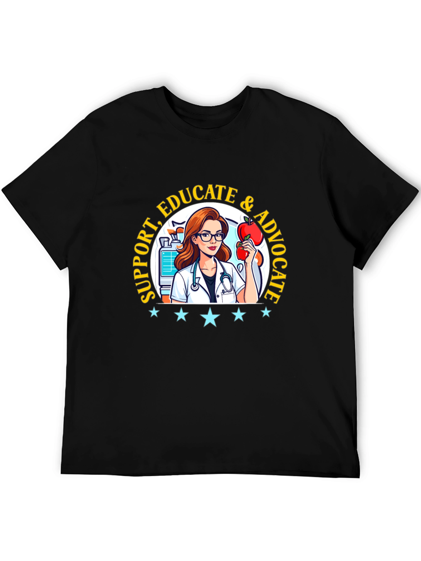 Support Educate Advocate Graphic Tee