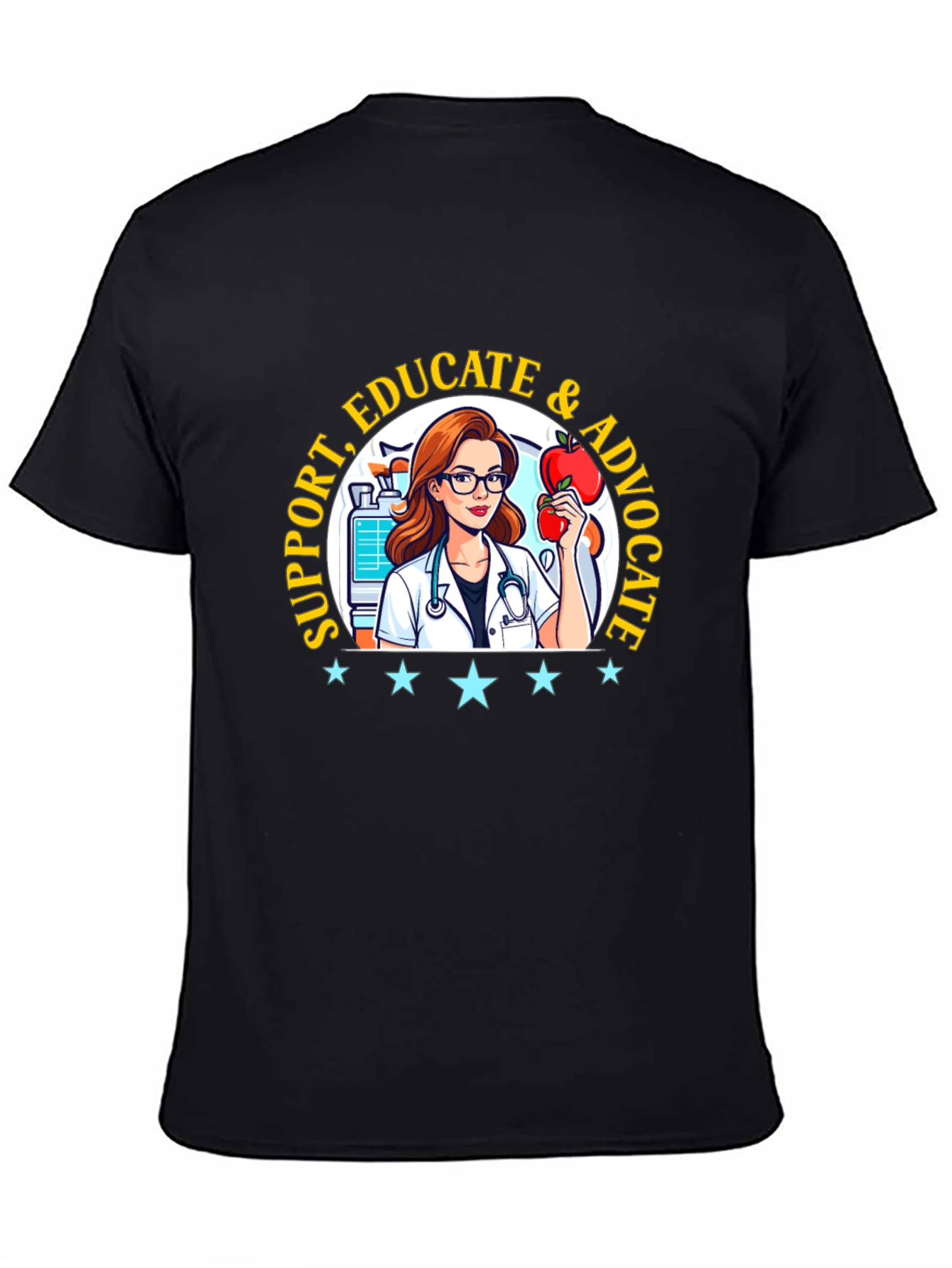 Support Educate Advocate Graphic Tee