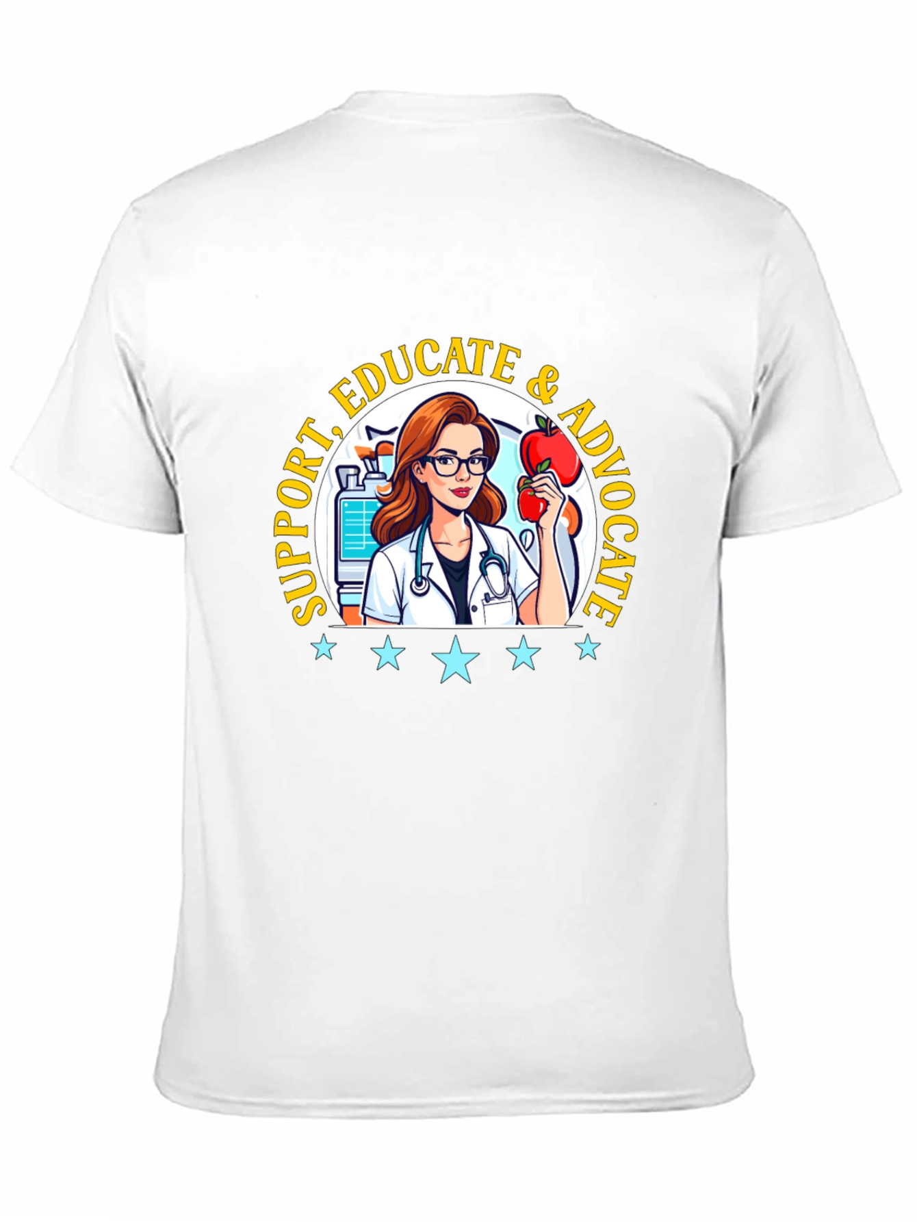Support Educate Advocate Graphic Tee