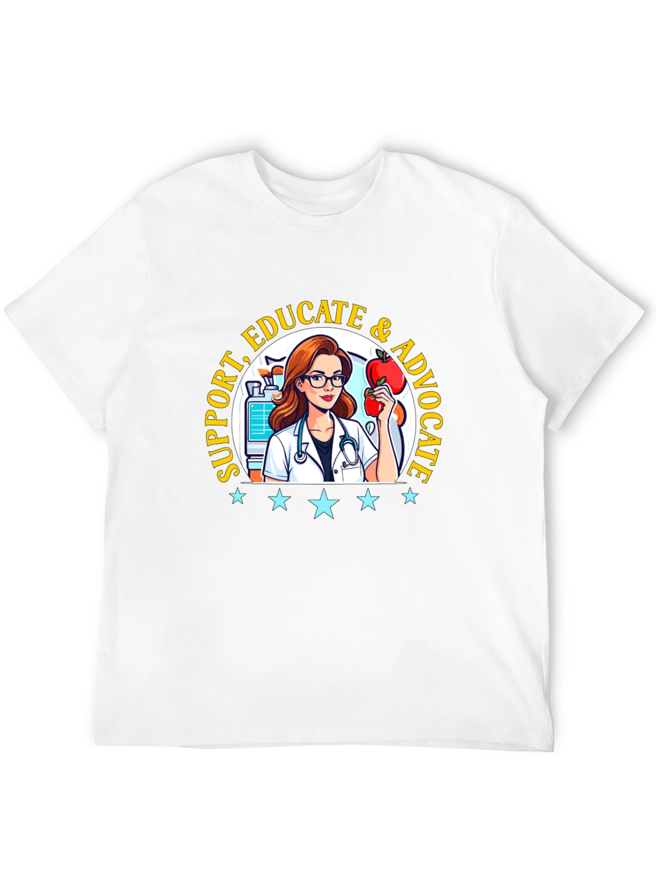 Support Educate Advocate Graphic Tee
