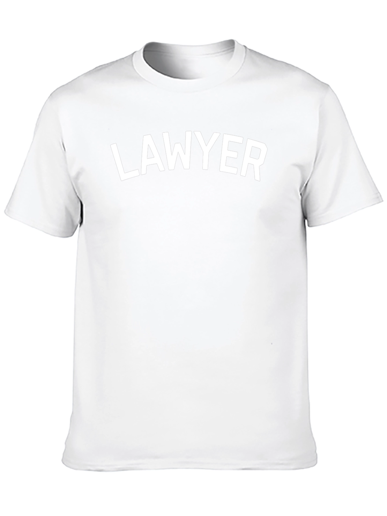 Lawyer Graphic Tee - Black Cotton T-Shirt