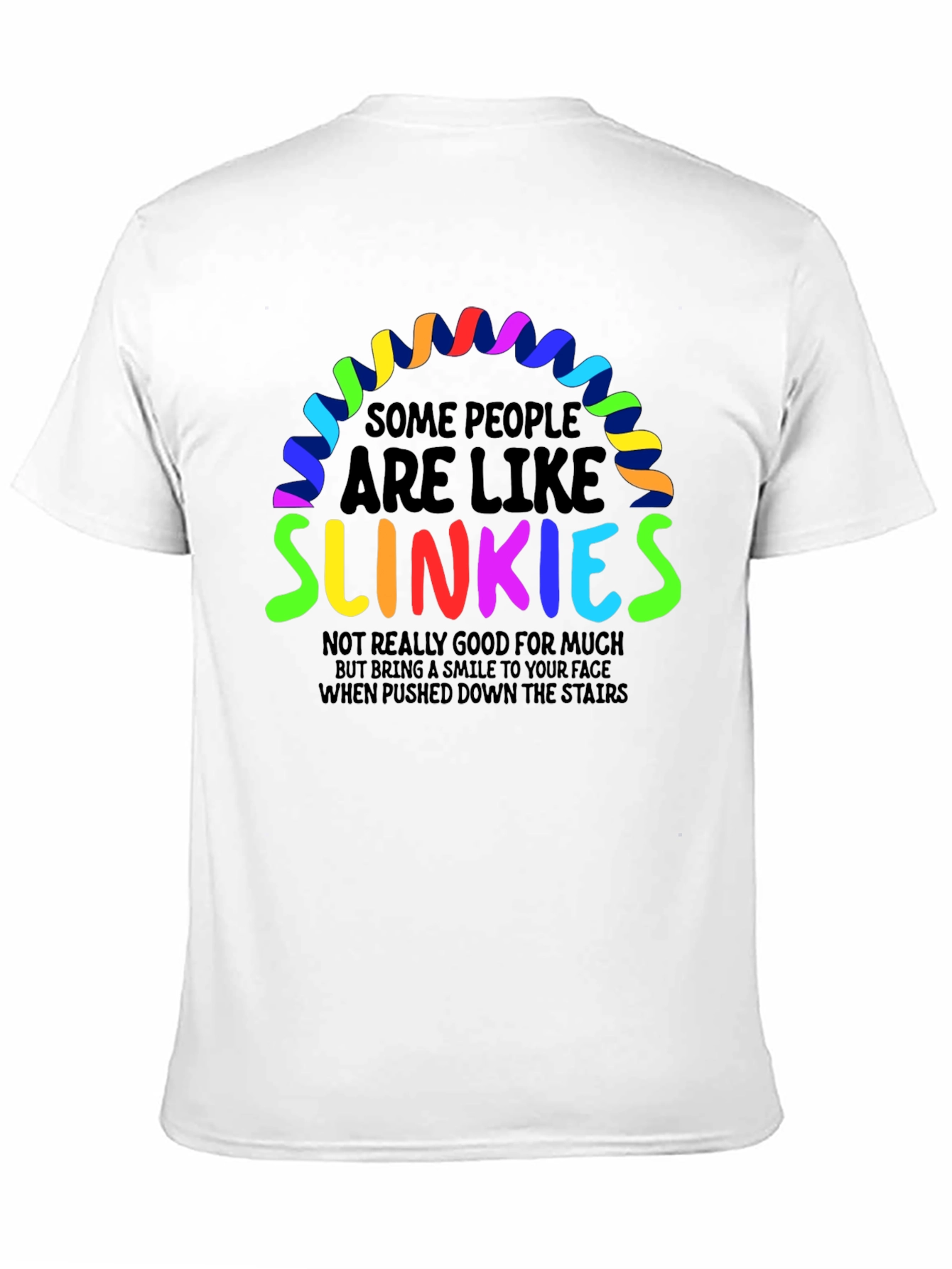 Slinkies Graphic Tee - Funny Quirky Humor T-Shirt