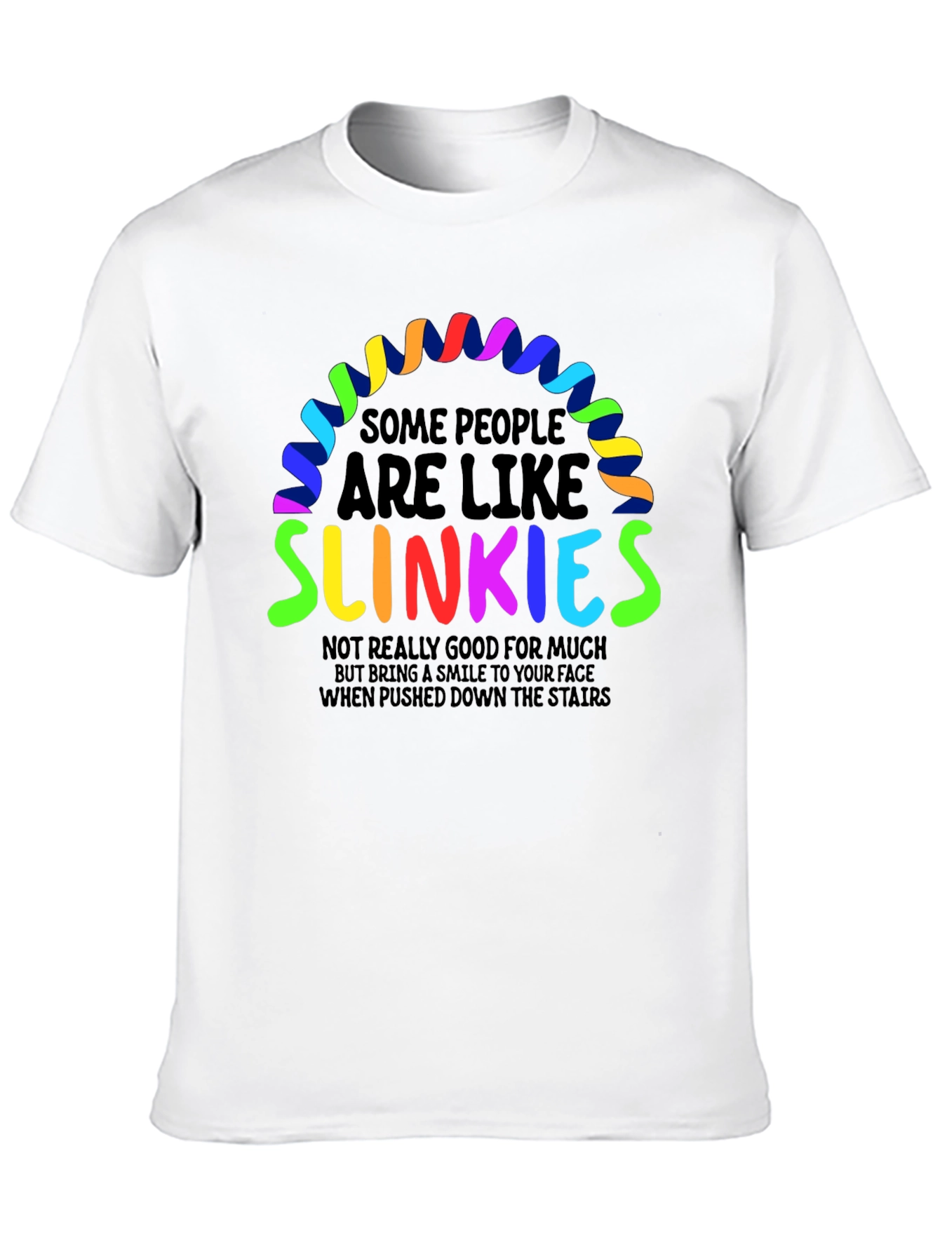 Slinkies Graphic Tee - Funny Quirky Humor T-Shirt