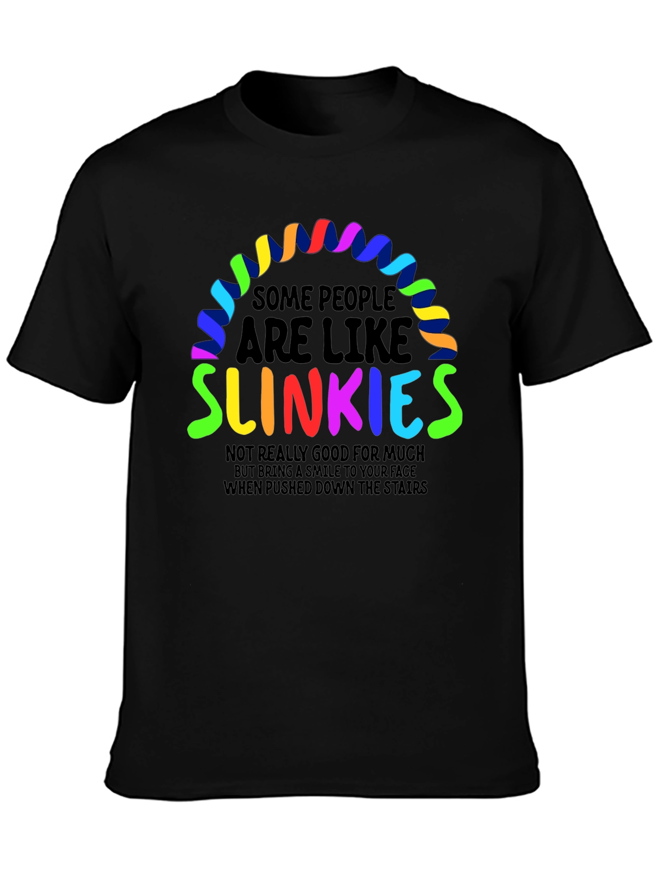 Slinkies Graphic Tee - Funny Quirky Humor T-Shirt
