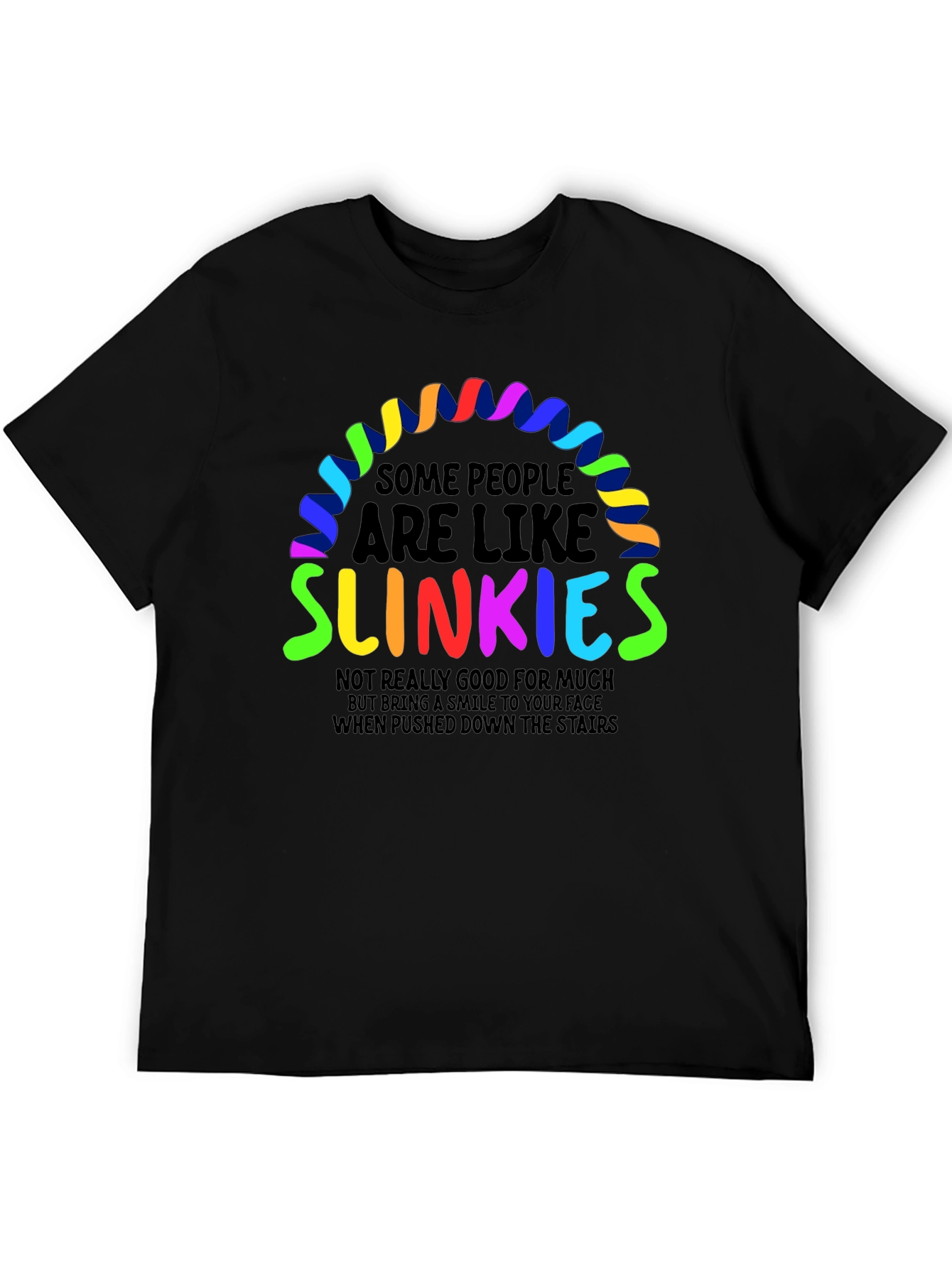 Slinkies Graphic Tee - Funny Quirky Humor T-Shirt