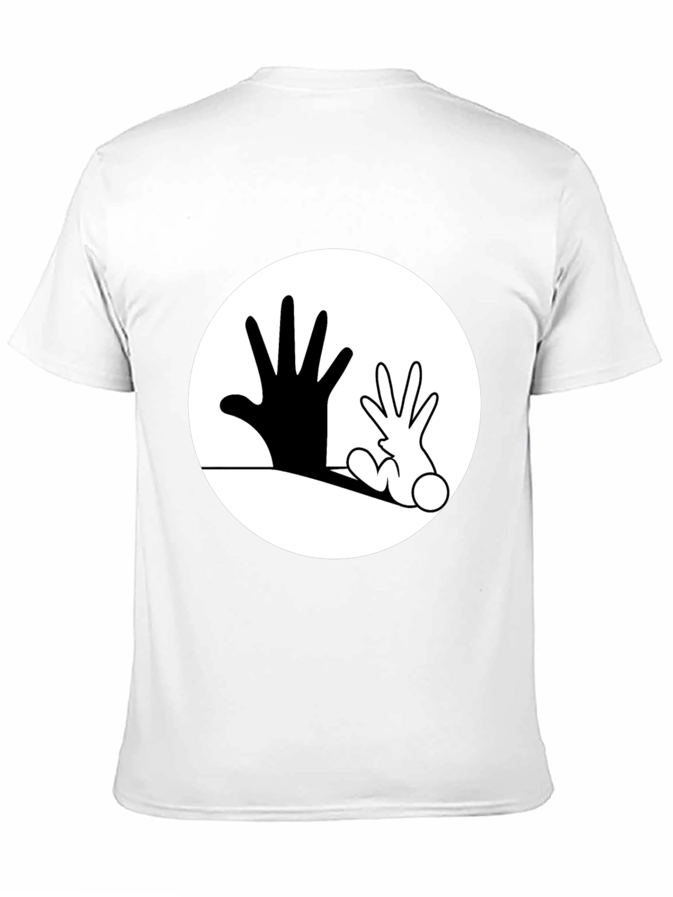 Hands Graphic Black T-Shirt