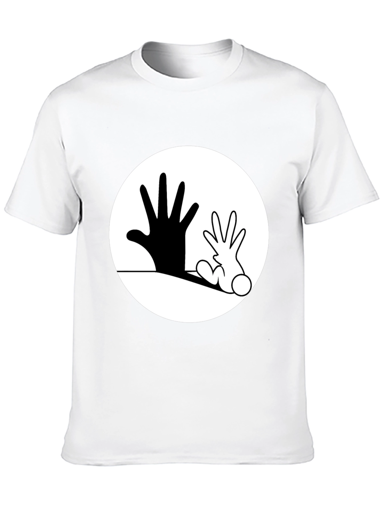 Hands Graphic Black T-Shirt