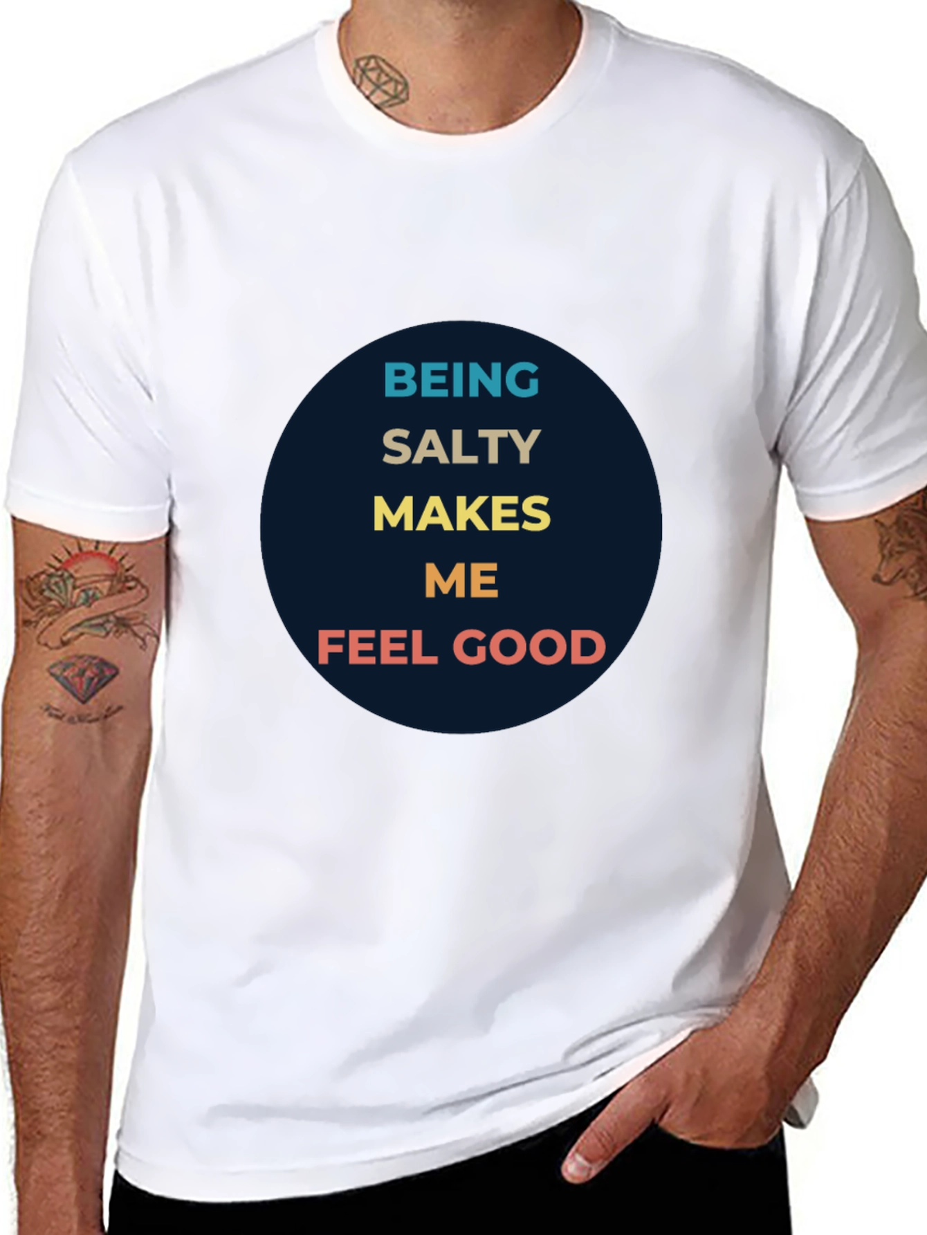 Being Salty Makes Me Feel Good Graphic Tee