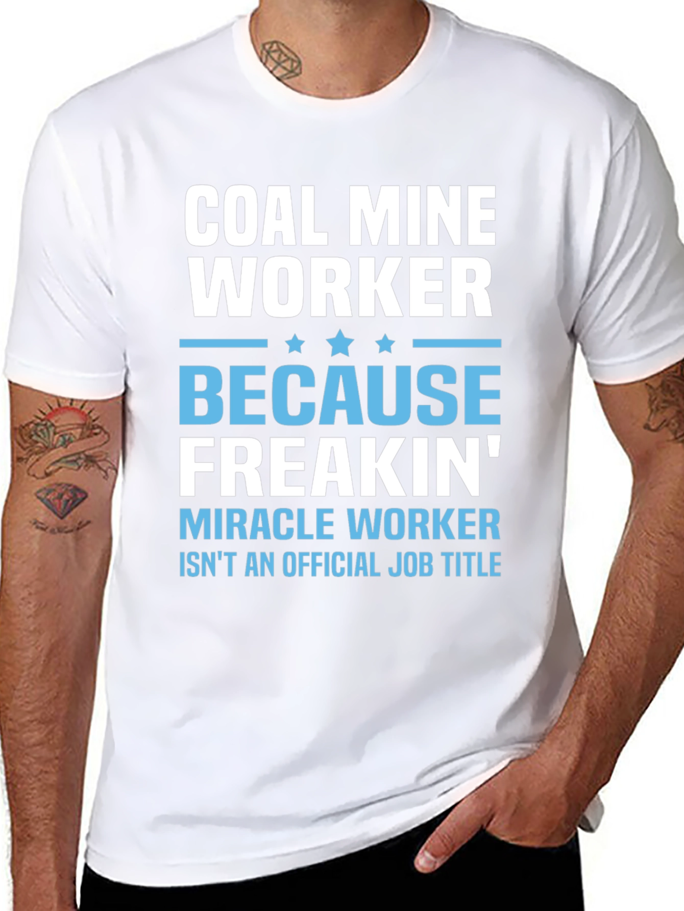 Coal Miner Funny Job Title T-Shirt
