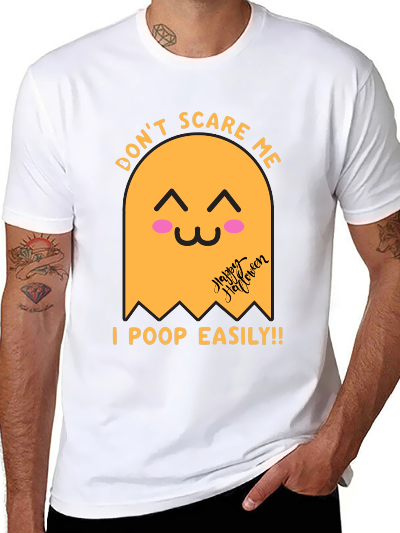 Funny Halloween Ghost T-Shirt