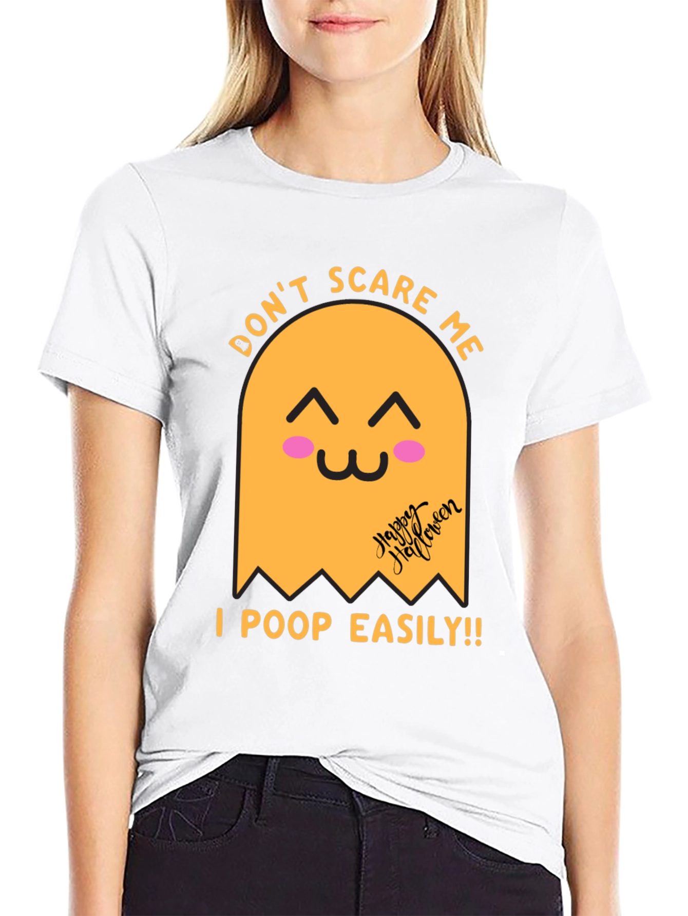 Funny Halloween Ghost T-Shirt