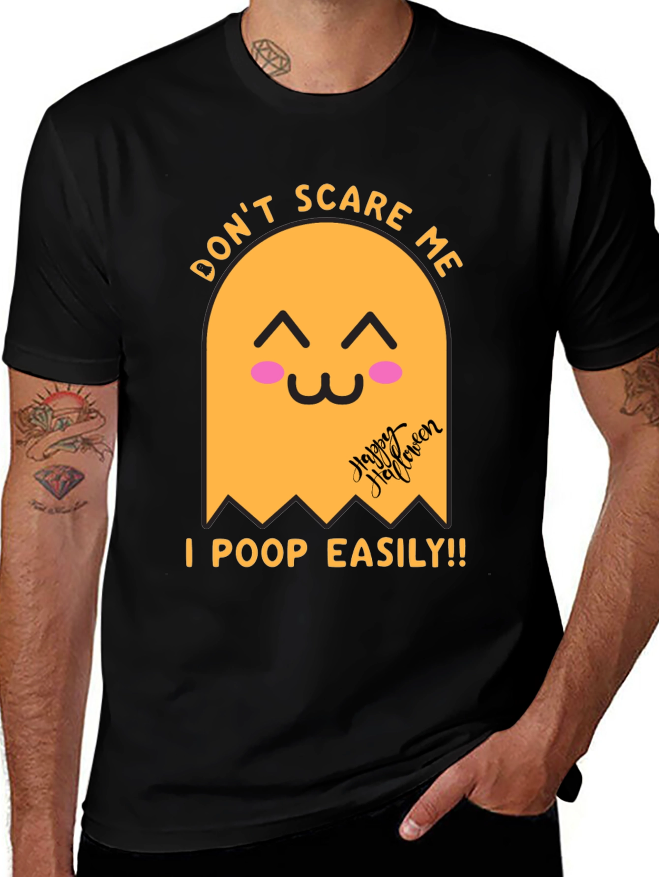 Funny Halloween Ghost T-Shirt
