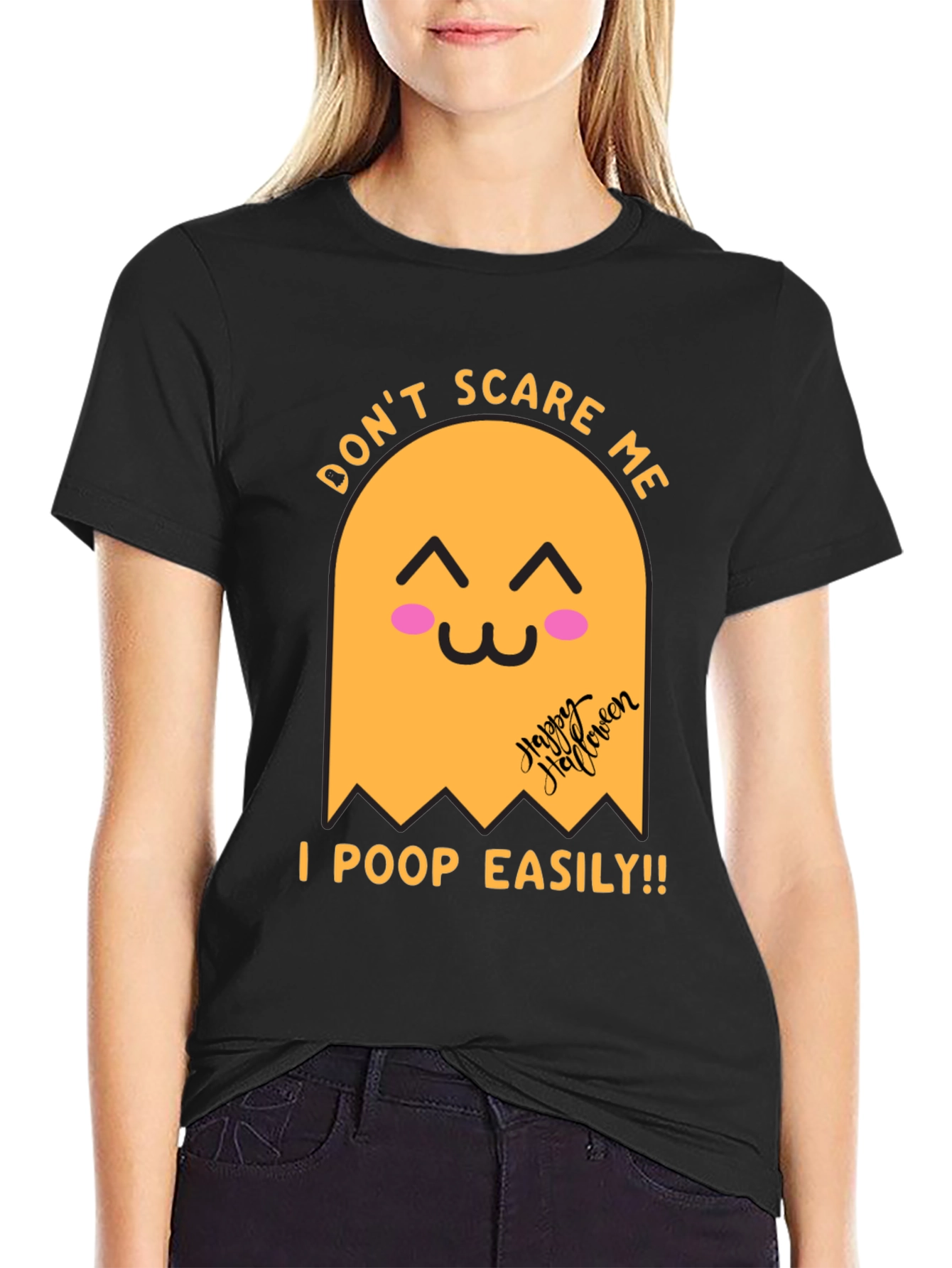 Funny Halloween Ghost T-Shirt