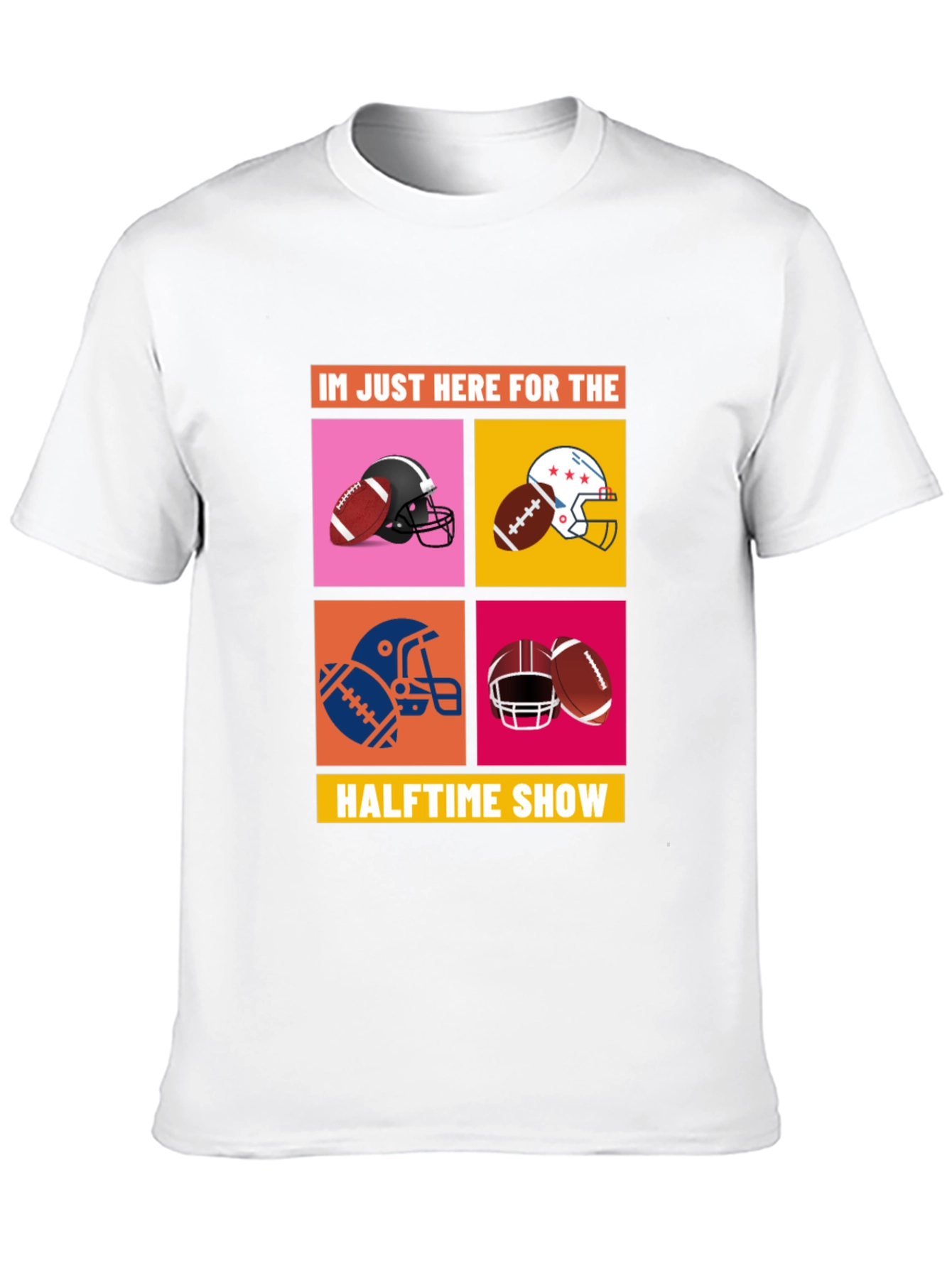 Halftime Show Football Graphic Tee