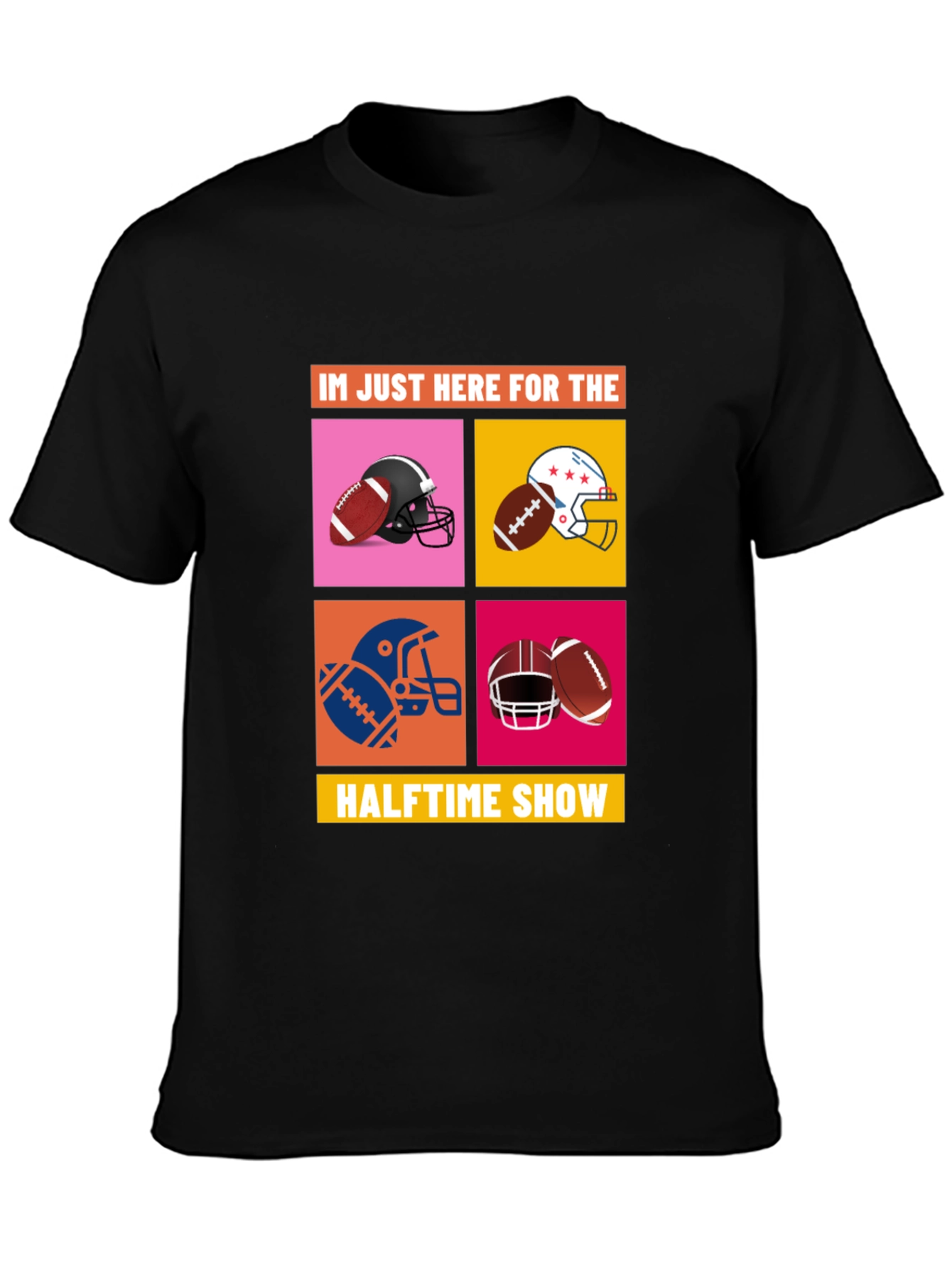 Halftime Show Football Graphic Tee