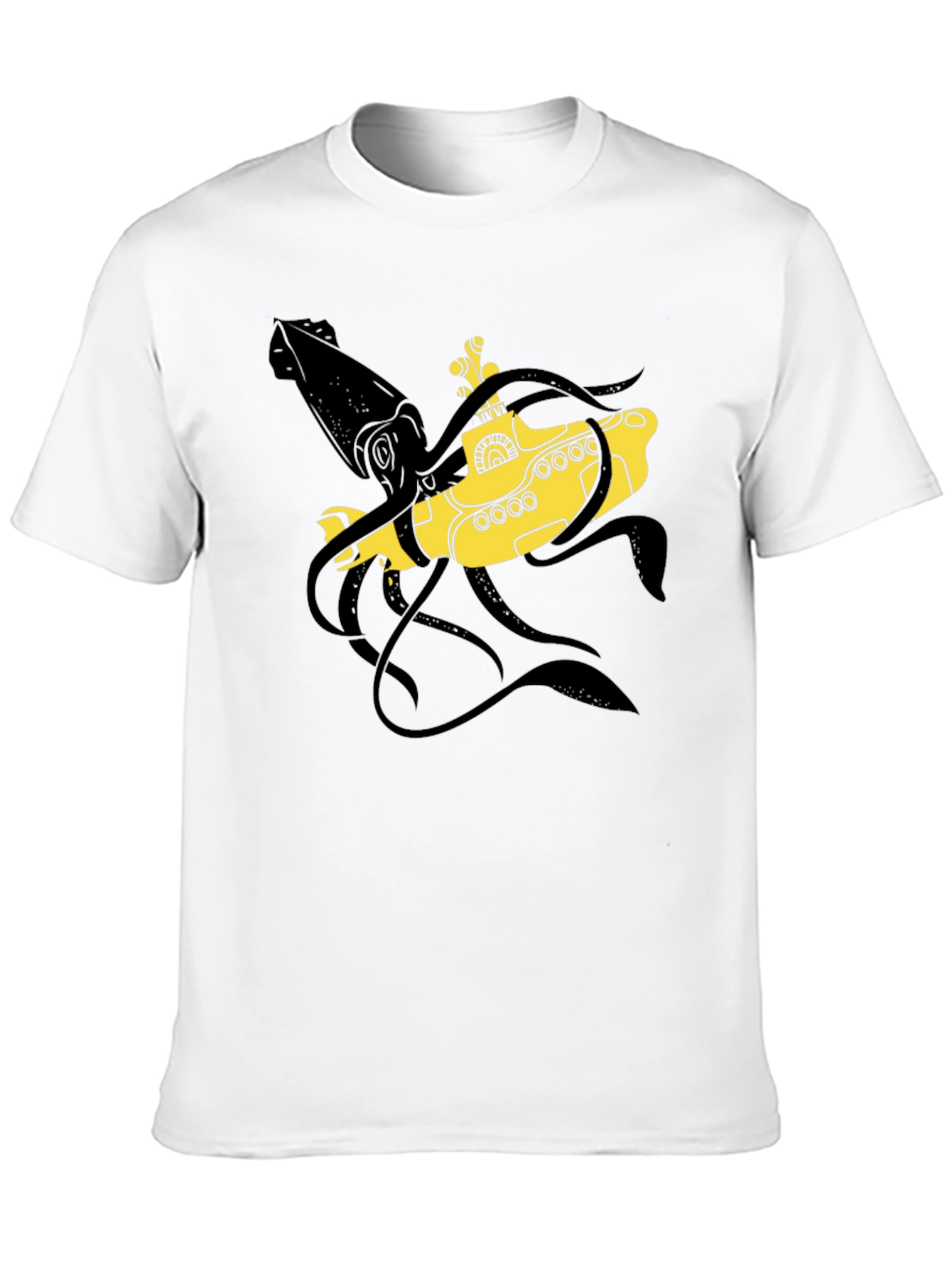 Yellow Submarine Kraken T-Shirt - Black