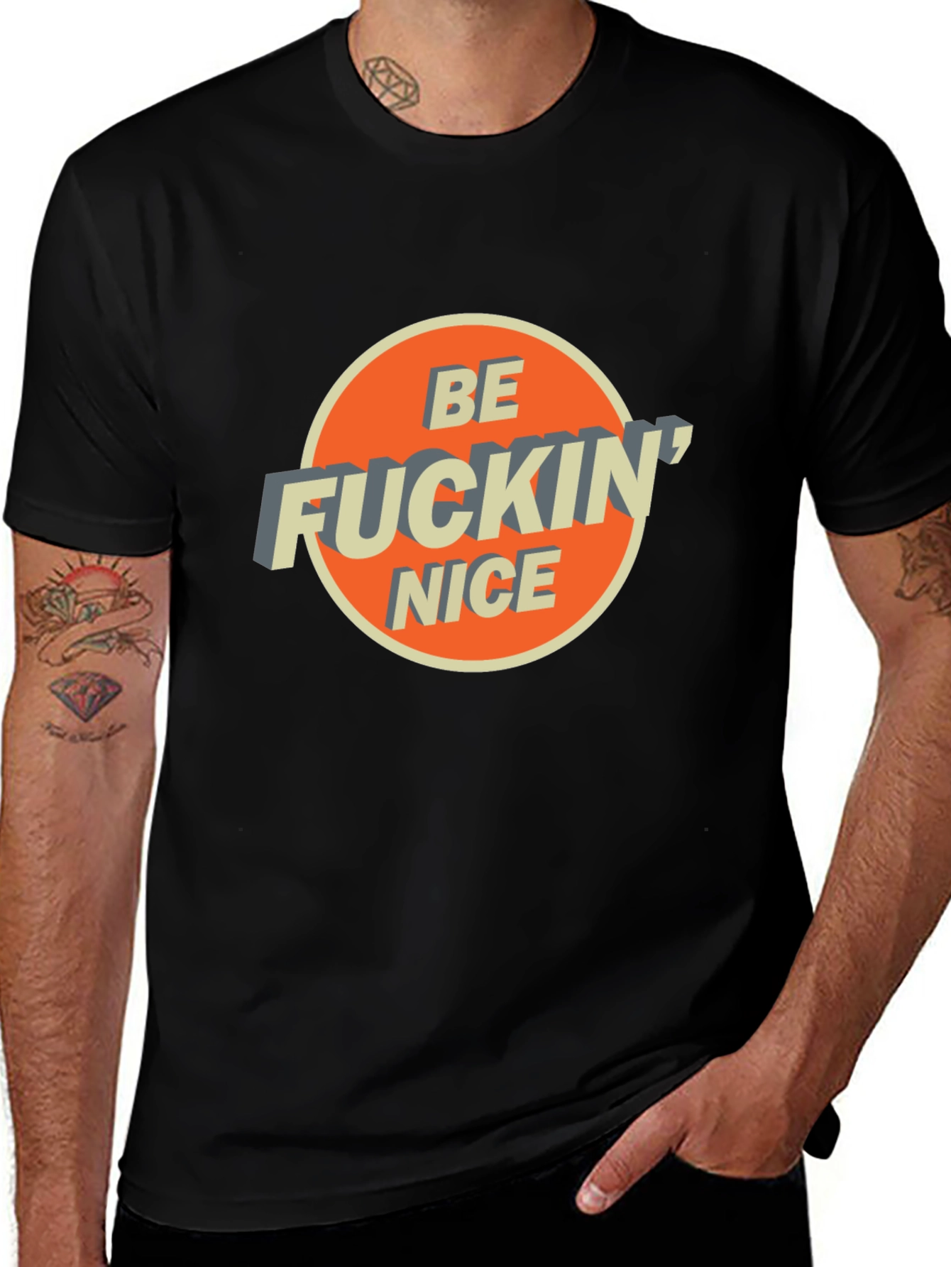 Be Fuckin Nice Graphic Tee - Stylish & Comfy