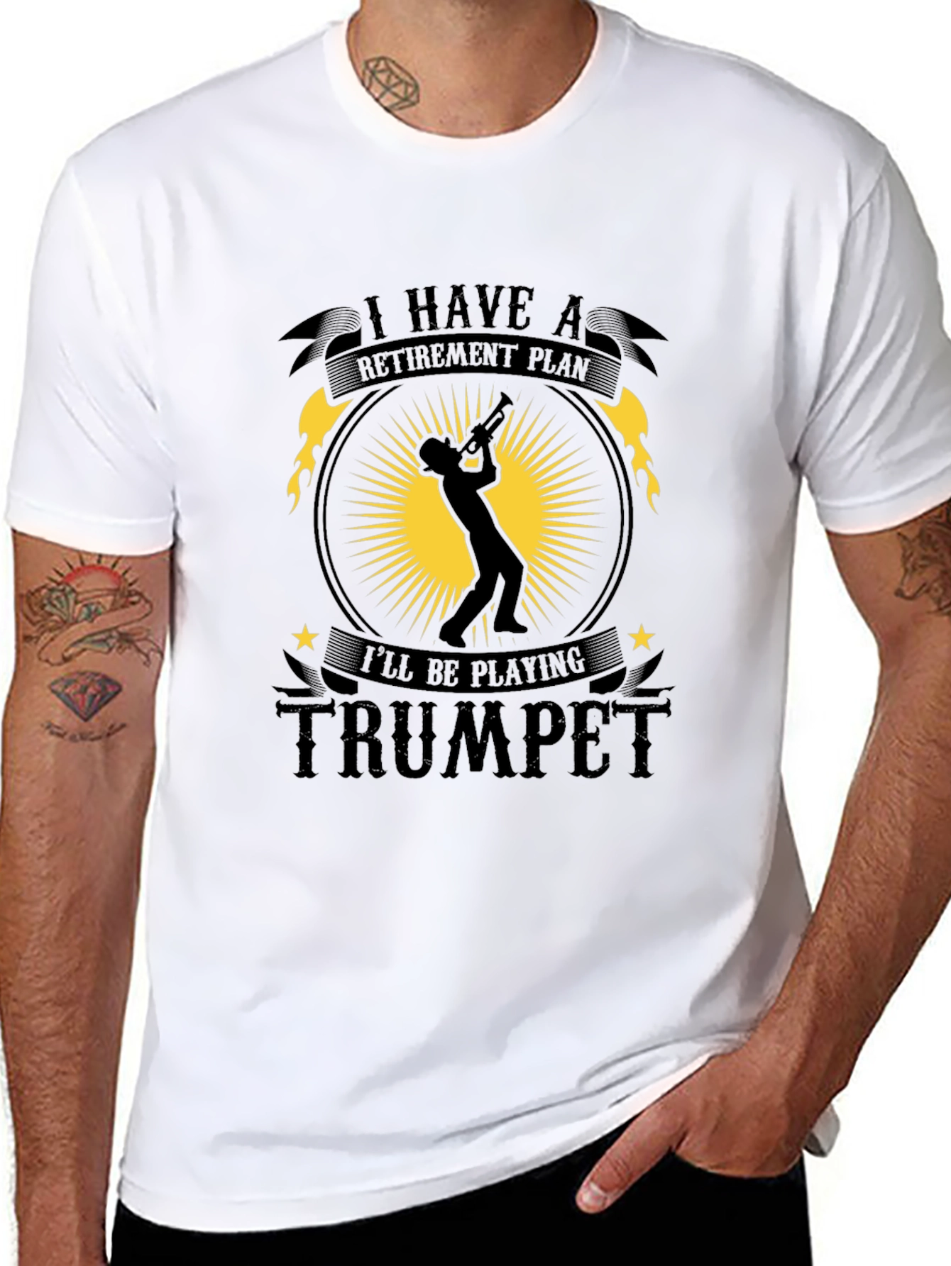 Trumpet Retirement Plan T-Shirt
